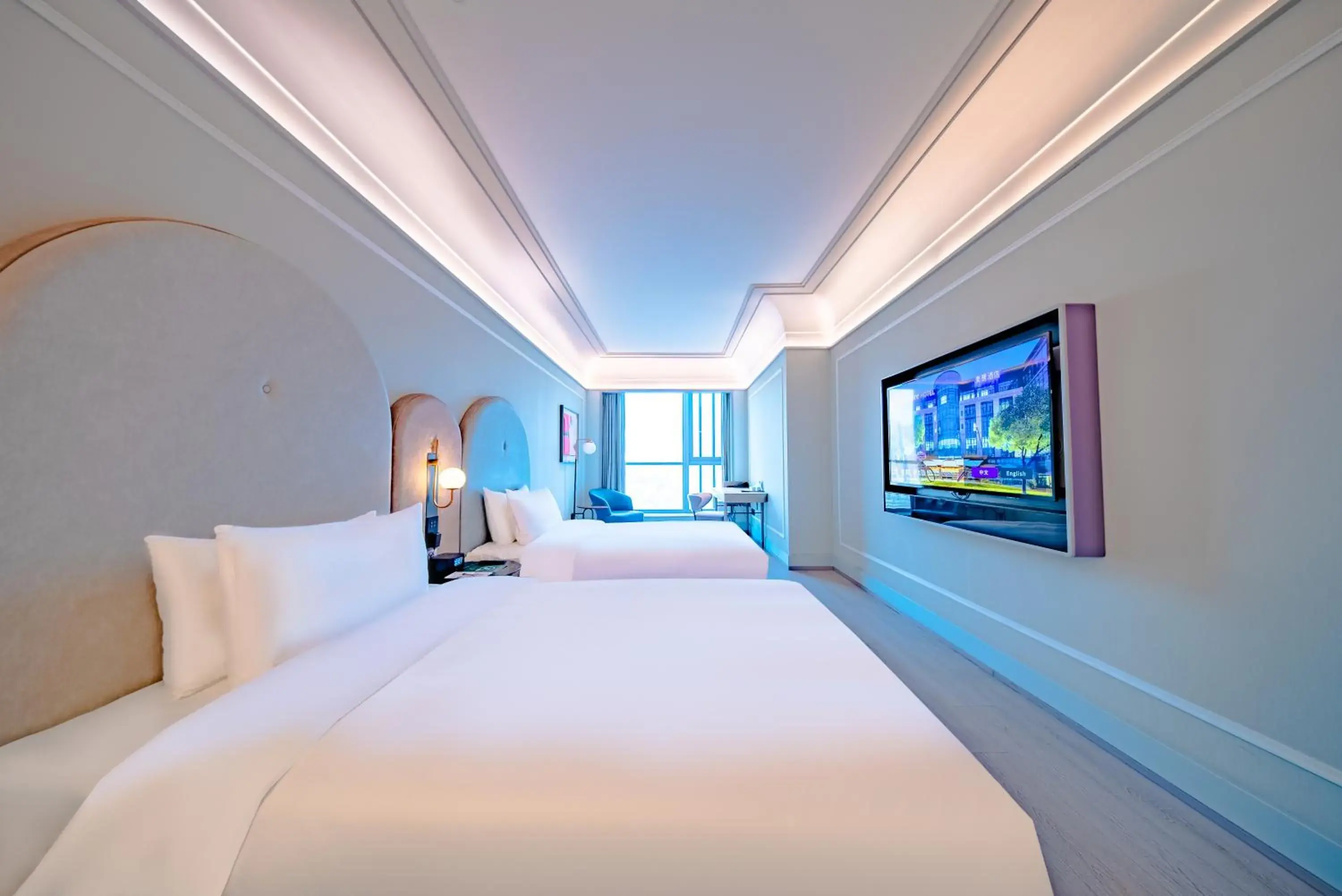 Privilege Twin Room in Mercure Lanzhou Downtown Privilege Twin Room in Mercure Lanzhou Downtown