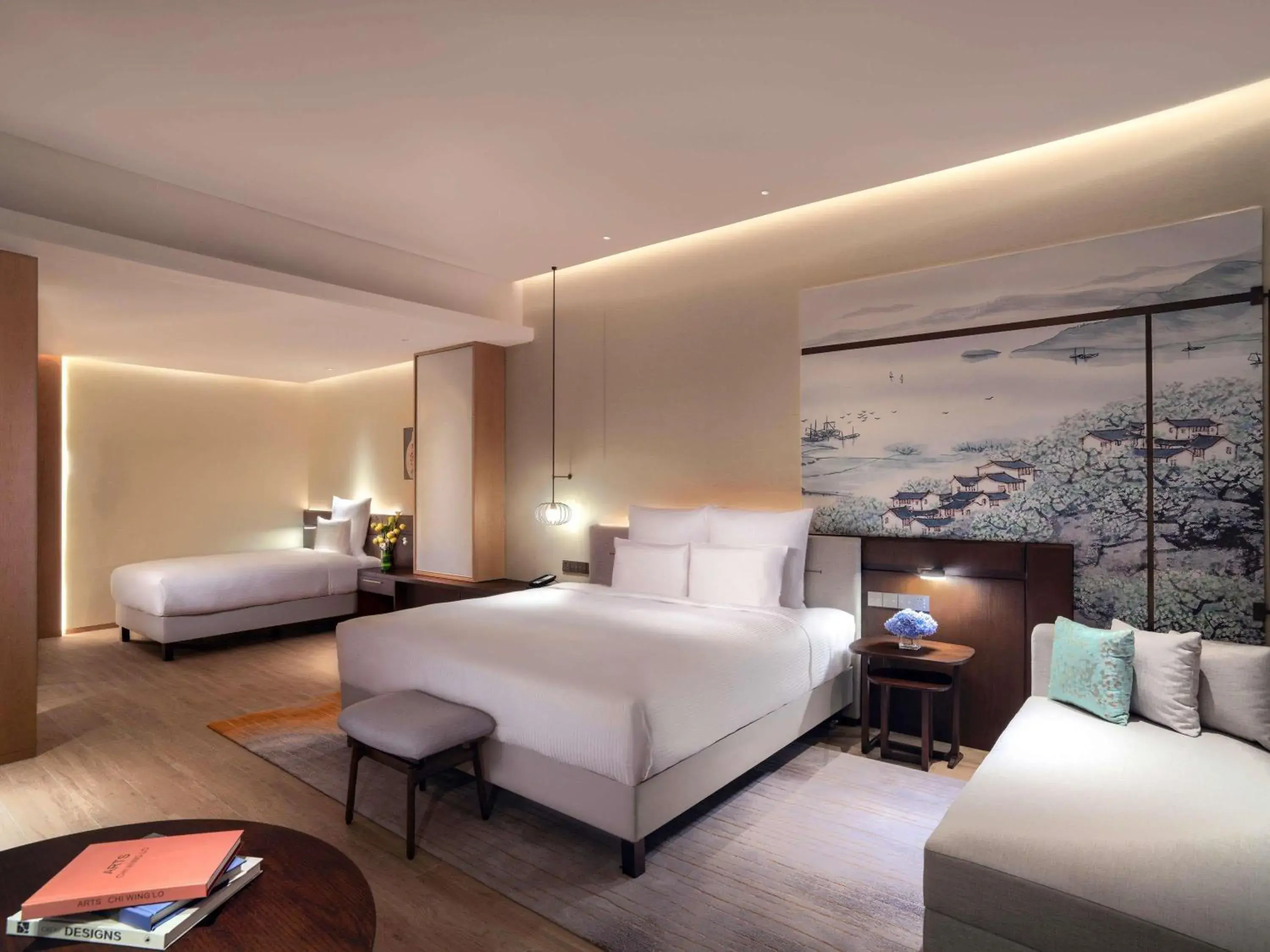 Bedroom, Bed in Pullman Yueyang Bedroom, Bed in Pullman Yueyang