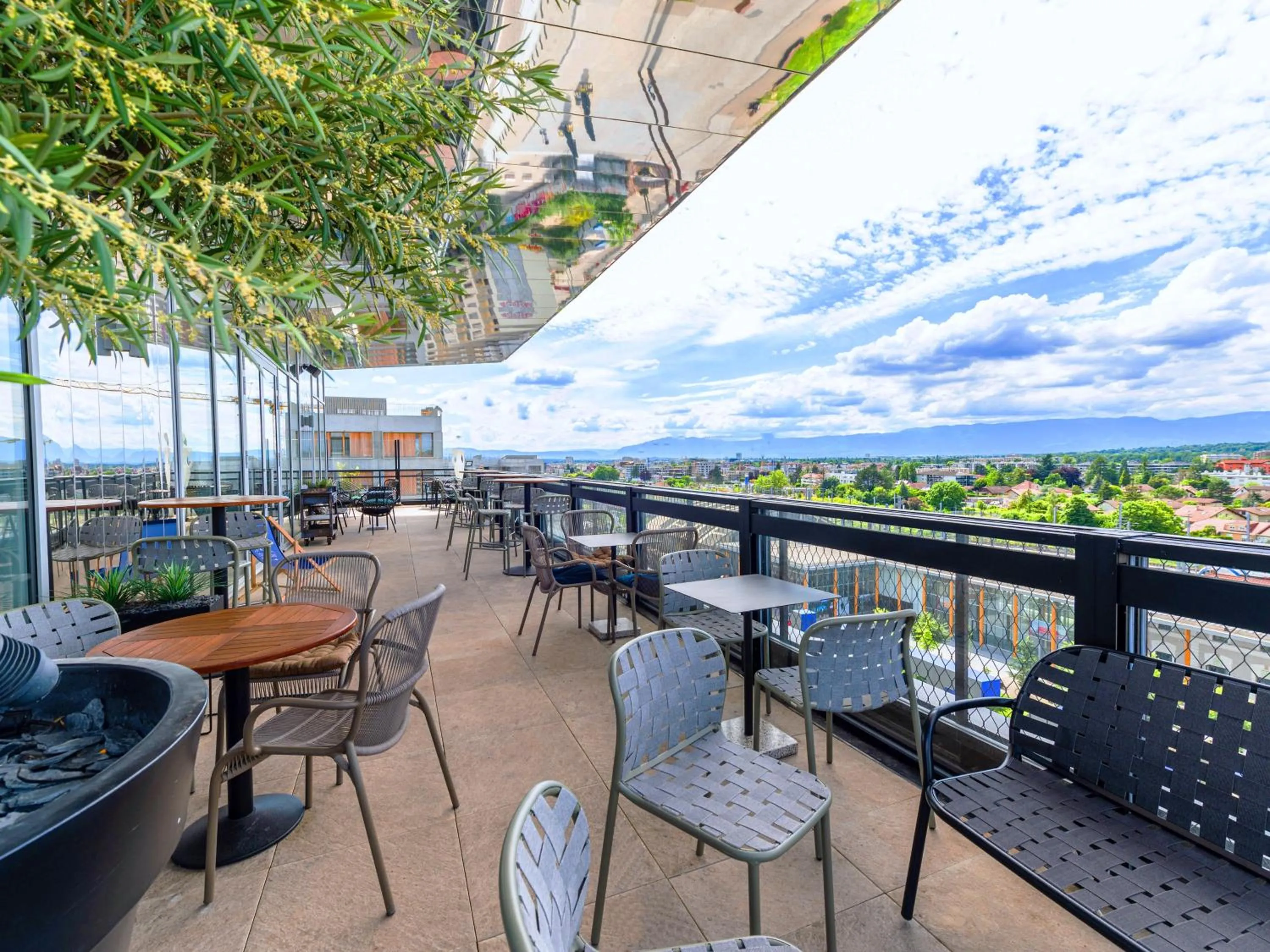 Balcony/Terrace in Novotel Annemasse Centre - Porte de Genève