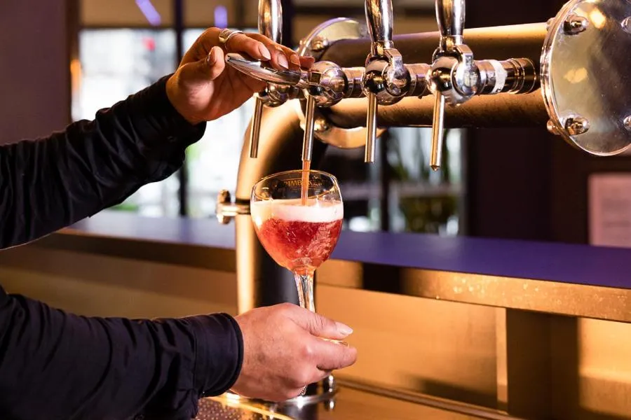 Lounge or bar in ibis budget Bordeaux Centre Mériadeck