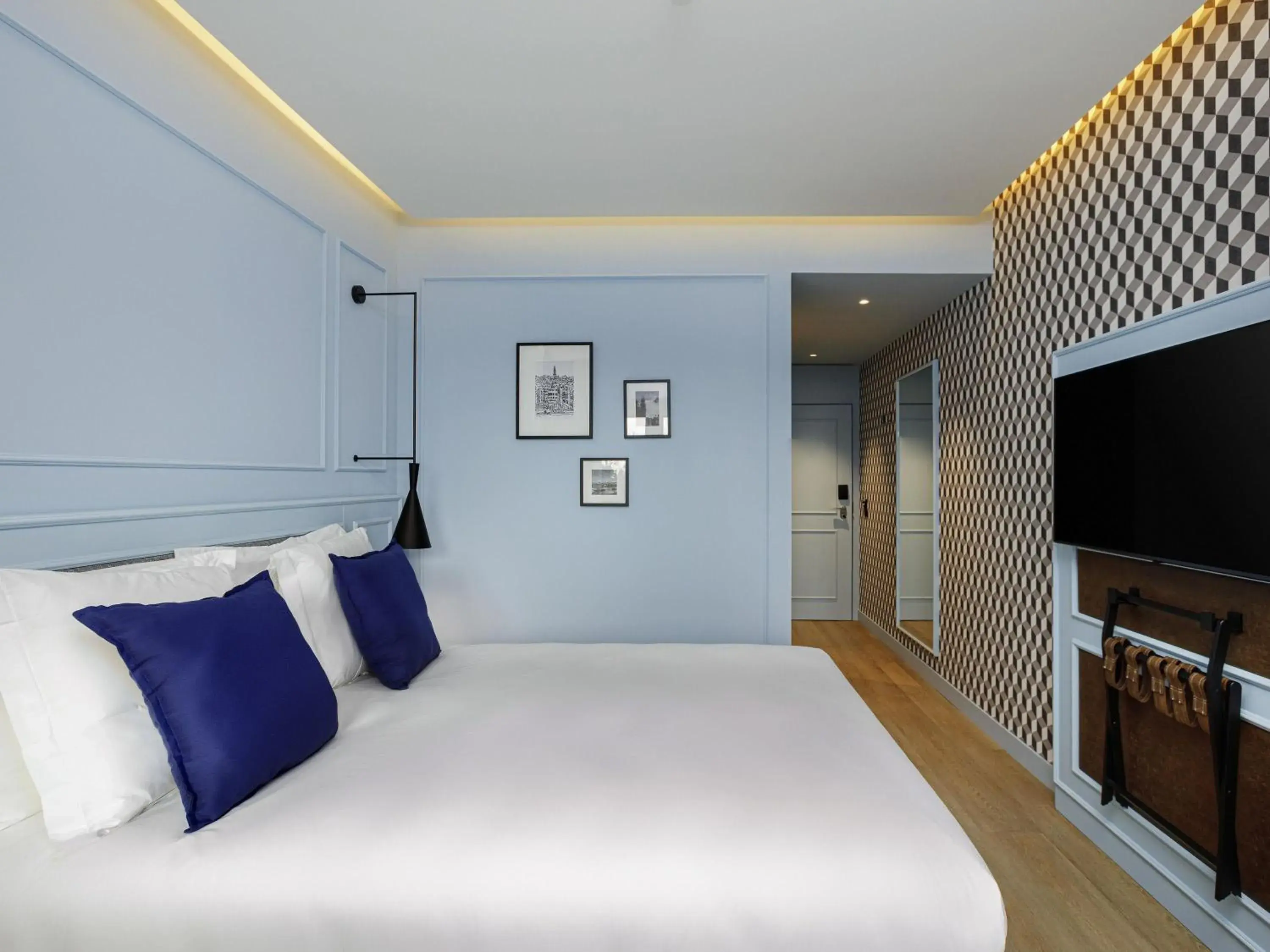 Bedroom, Bed in Mercure Porto Centro Aliados Bedroom, Bed in Mercure Porto Centro Aliados