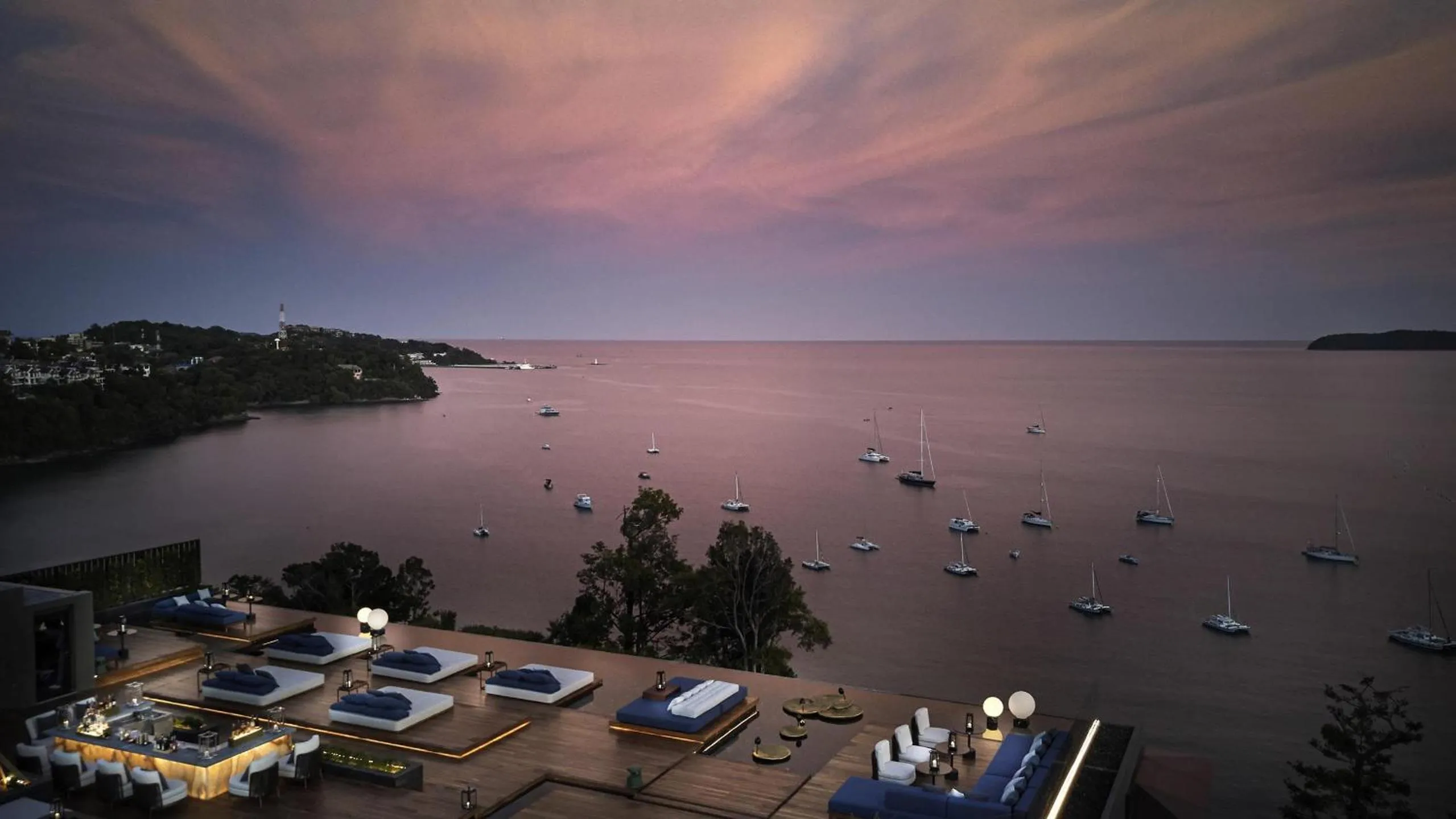 Lounge or bar in V Villas Phuket - MGallery Collection