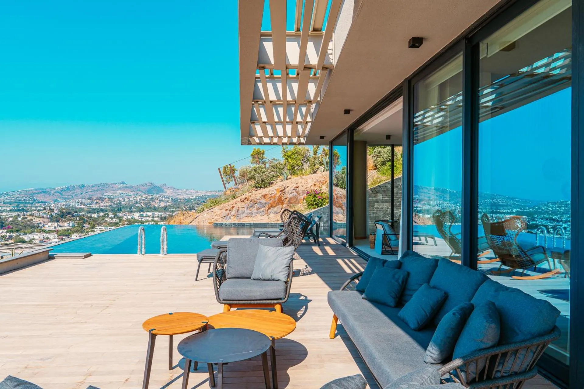 Balcony/Terrace in G Beyond Residences & Villas, Yalıkavak, Bodrum