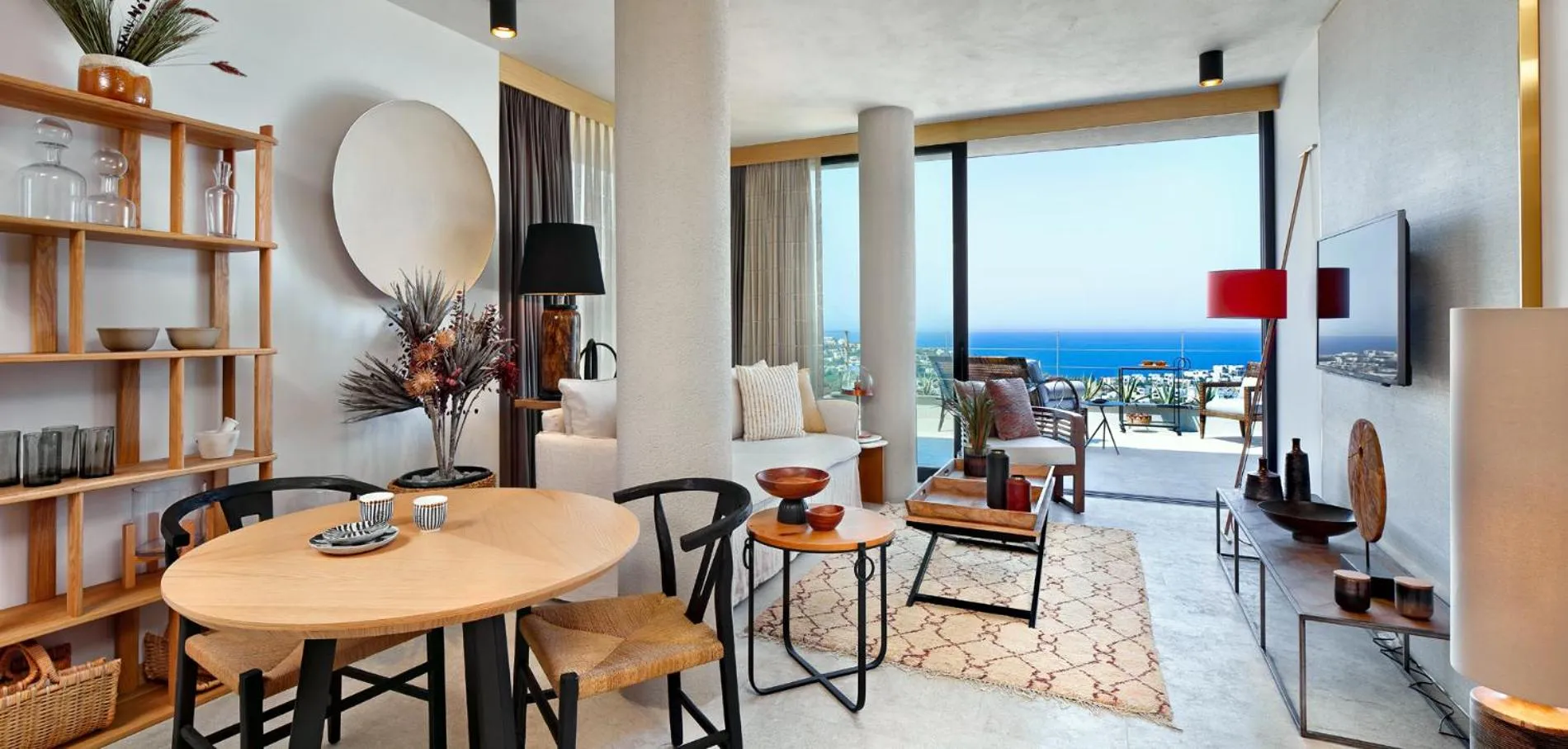 Living room in G Beyond Residences & Villas, Yalıkavak, Bodrum