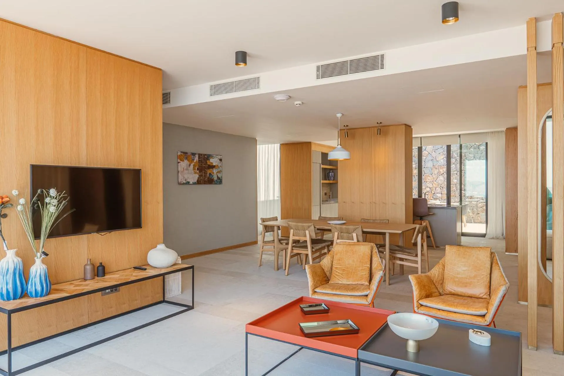 Living room in G Beyond Residences & Villas, Yalıkavak, Bodrum