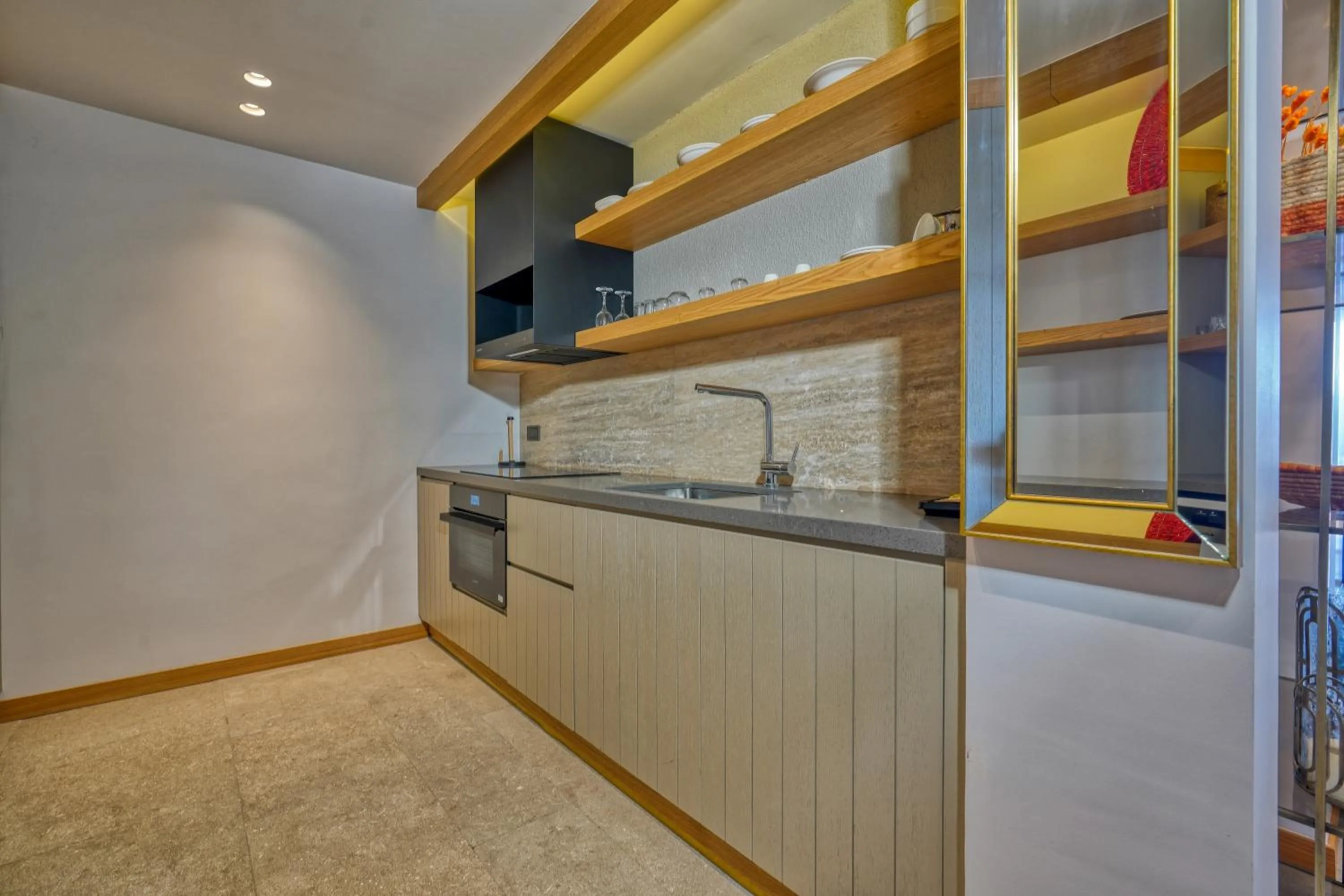 Kitchen or kitchenette in G Beyond Residences & Villas, Yalıkavak, Bodrum