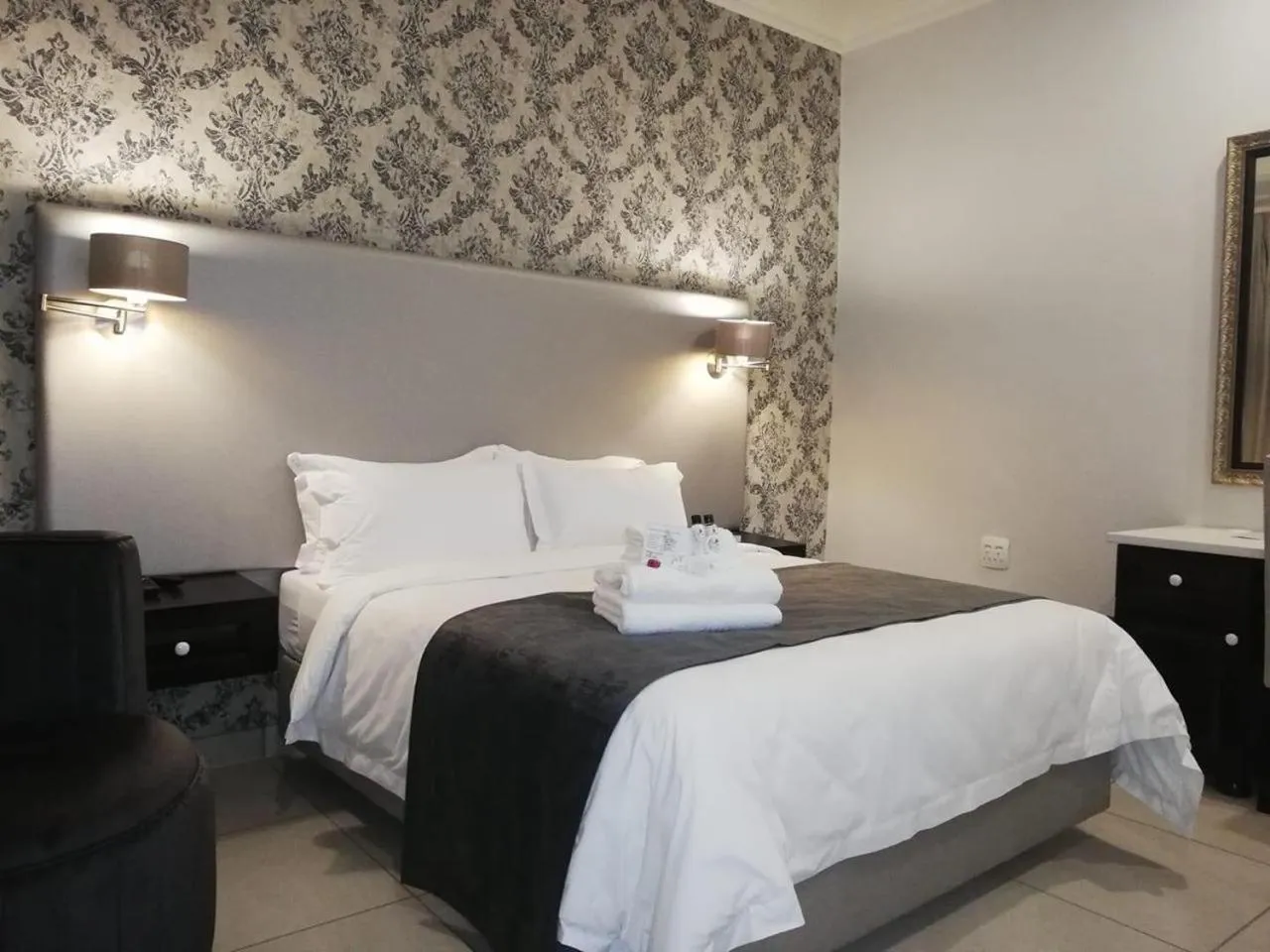 Bed in d Olive Rose Boutique Hotel Danielskuil