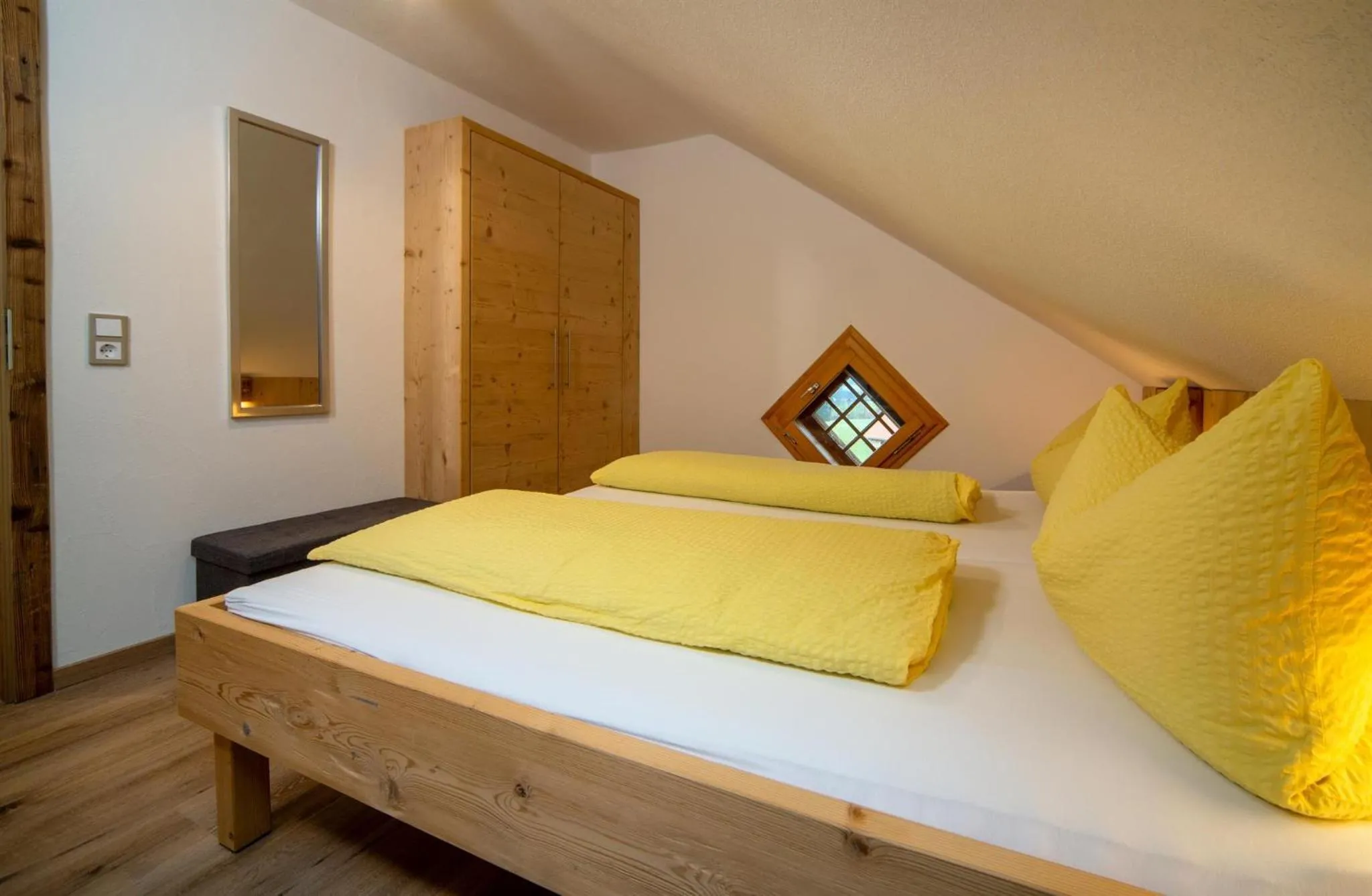 Bedroom, Bed in Ferienhof Uhlemayr