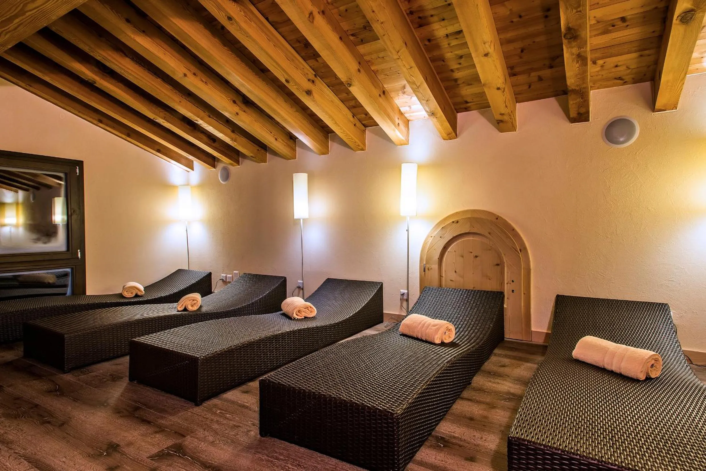 Spa and wellness centre/facilities in Hotel Palü