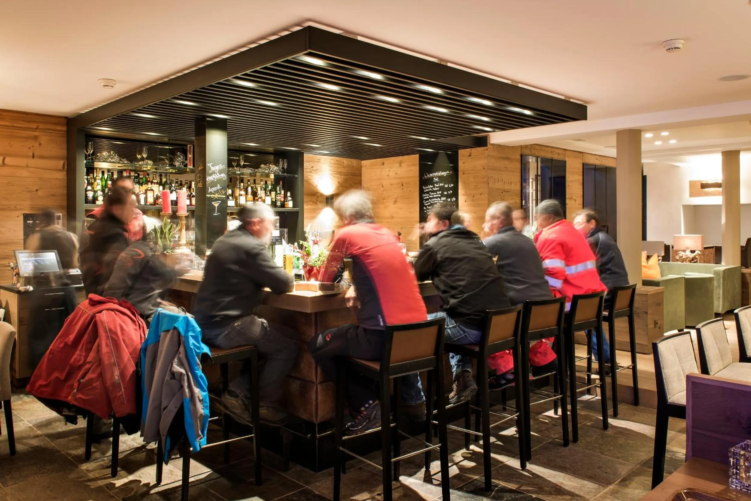 group of guests in Hotel Palü