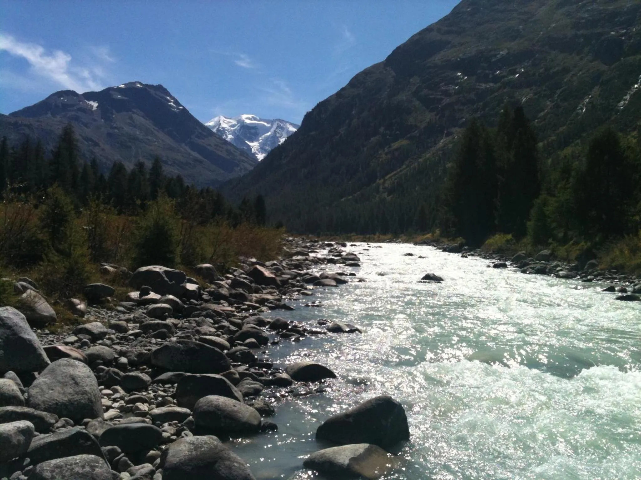Natural landscape in Hotel Palü