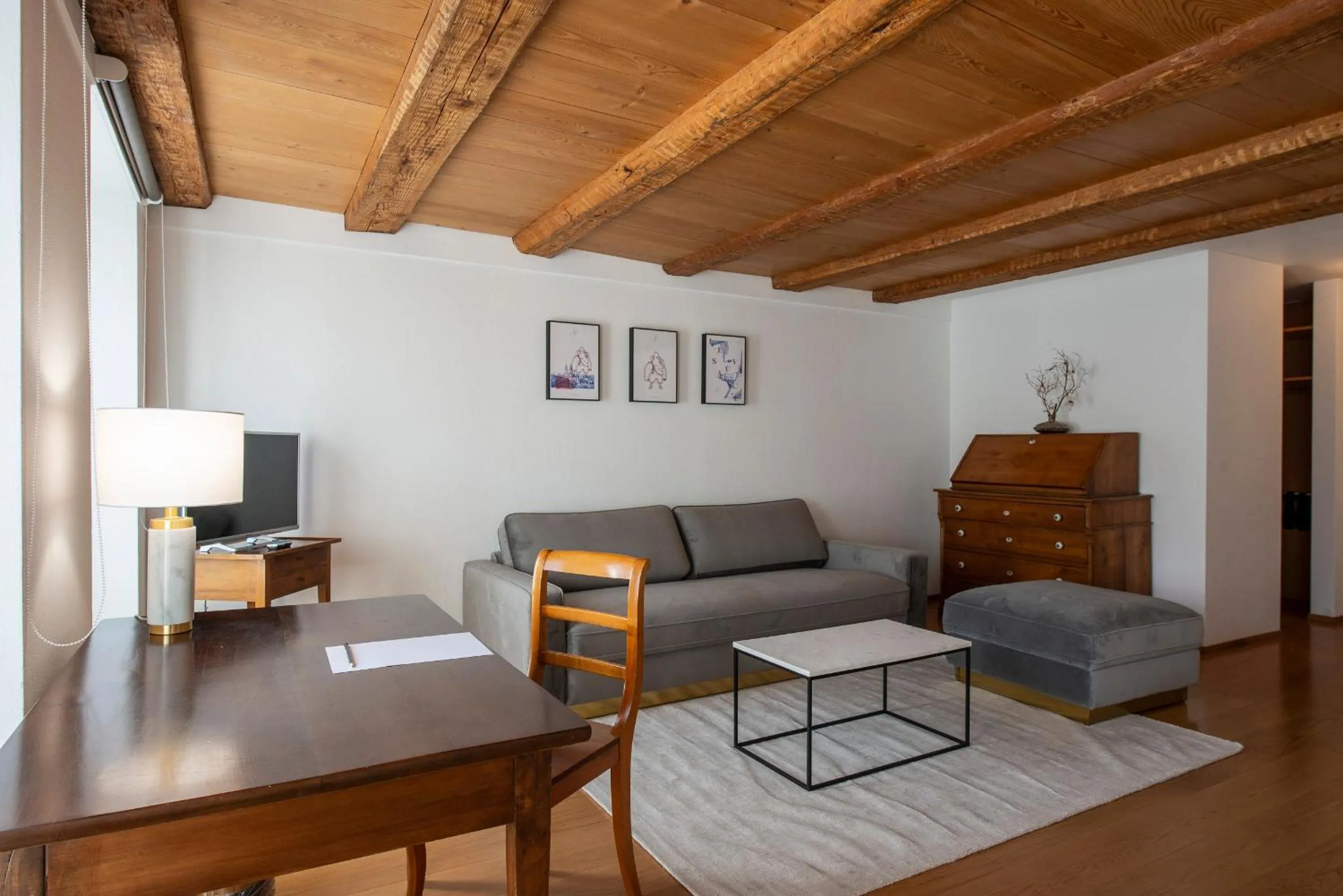 Seating area in Le Sauvage