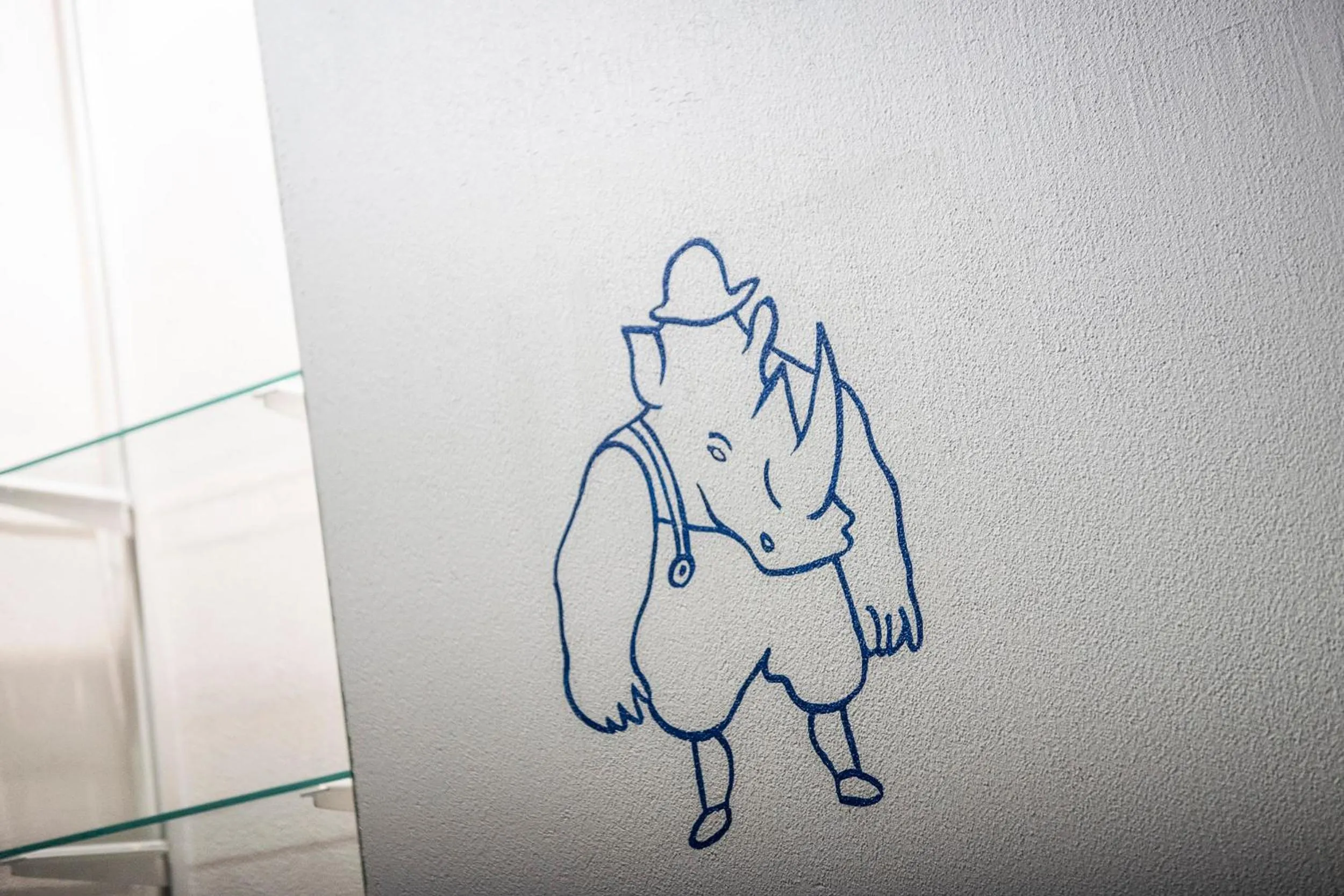 Decorative detail in Le Sauvage