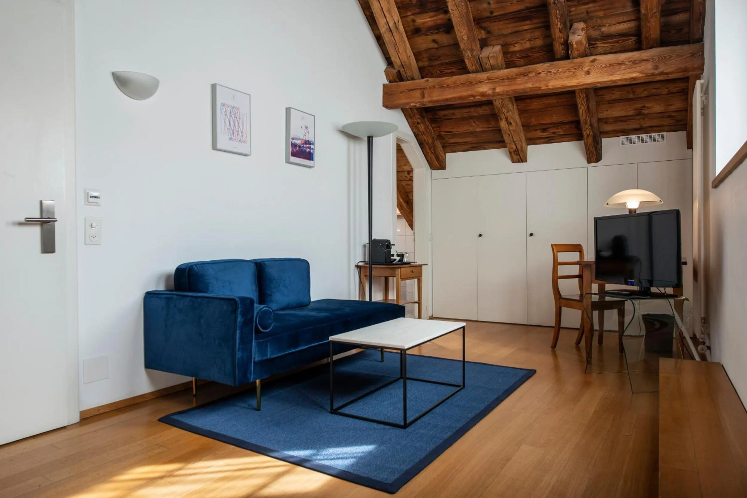 Living room in Le Sauvage