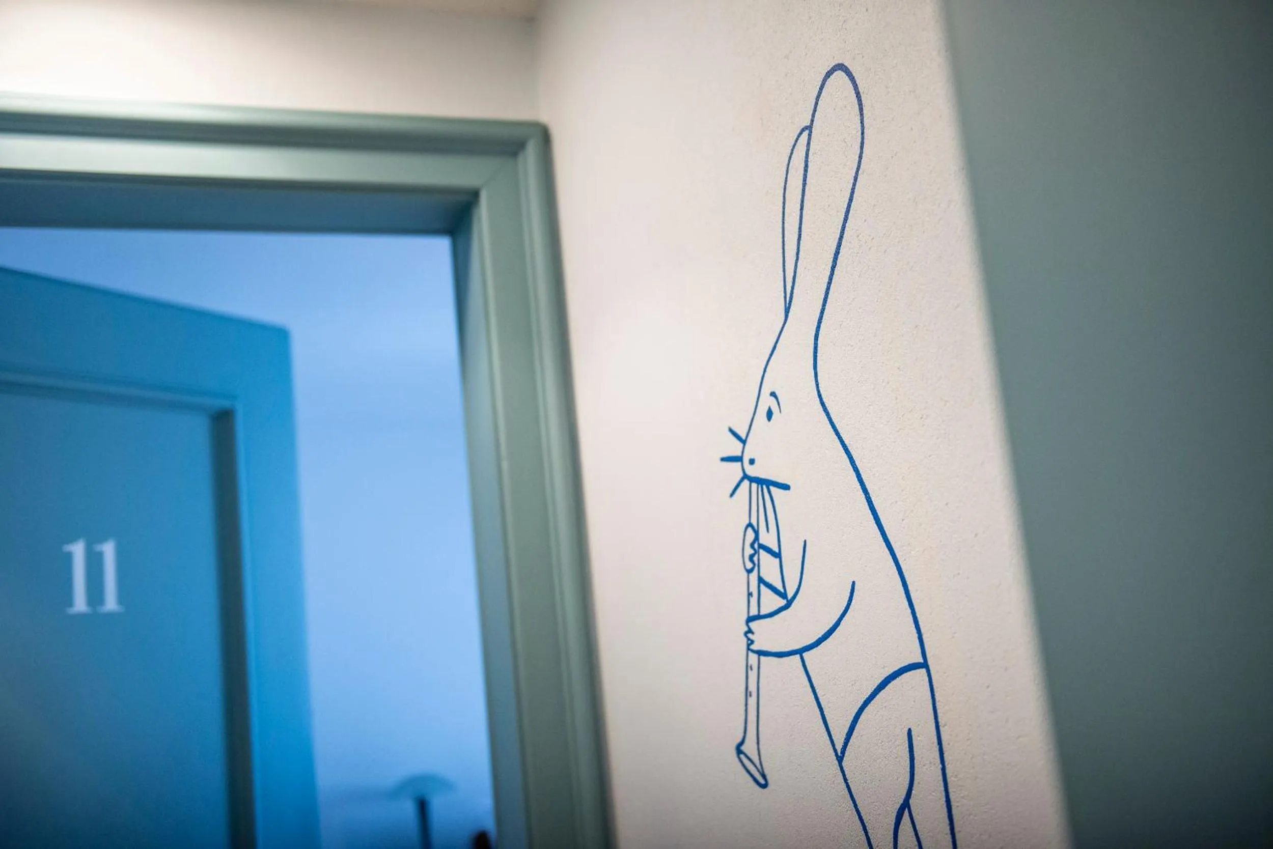 Decorative detail in Le Sauvage