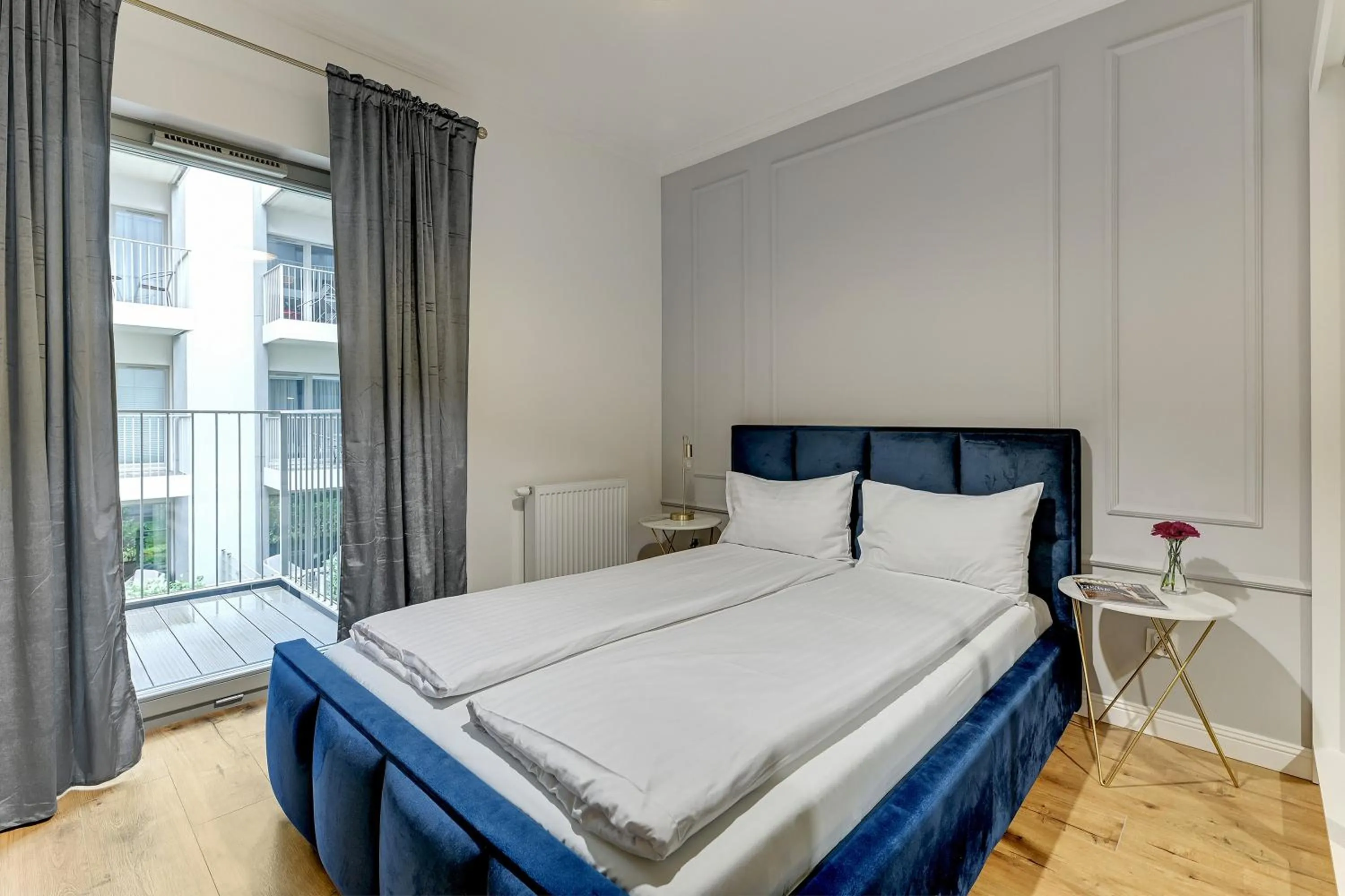 Bedroom, Bed in GRANO APARTMENTS Gdańsk Residence SPA & Wellness - GRANO APARTMENTS Gdańsk Old Town SPA & Wellness