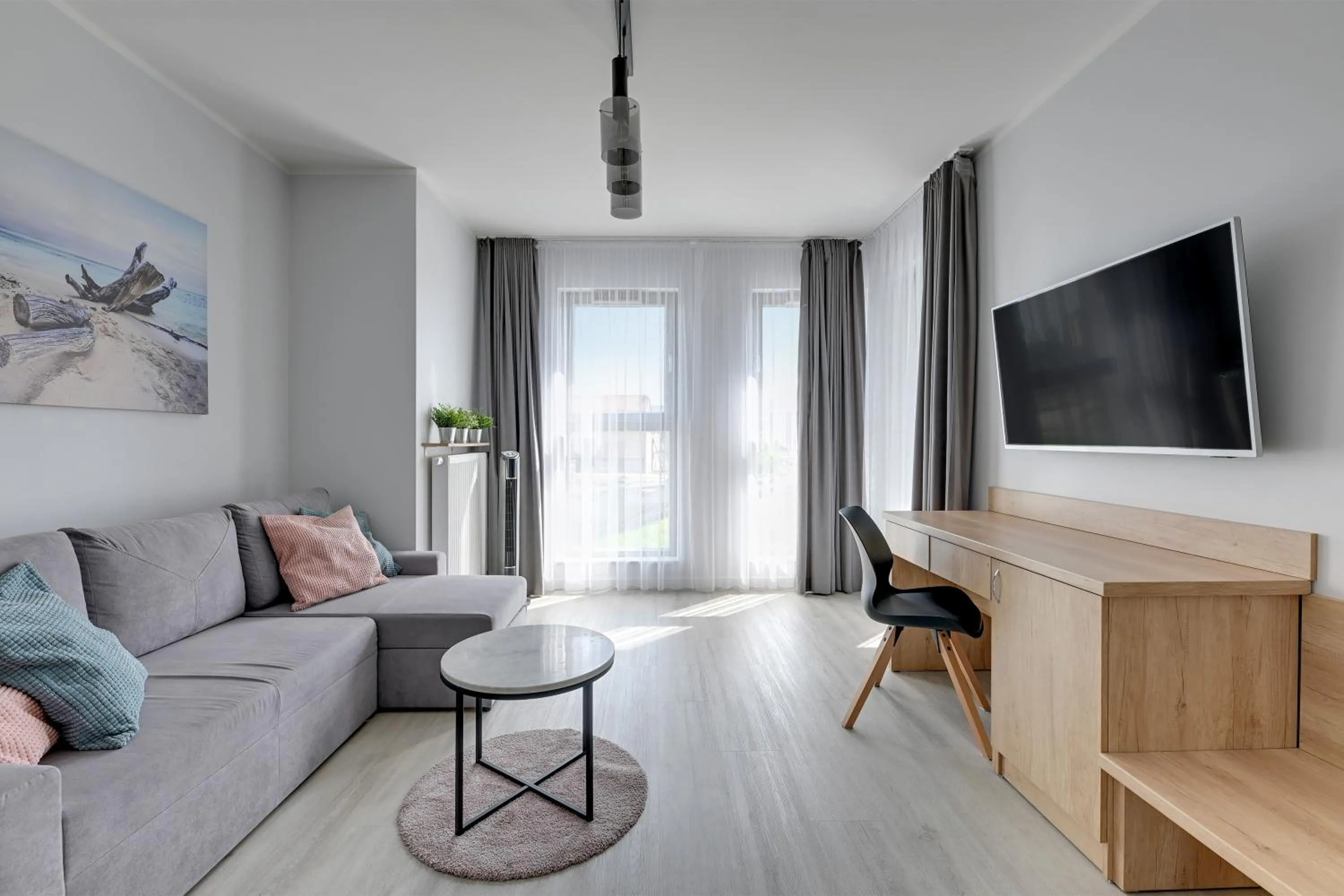 TV and multimedia in GRANO APARTMENTS Gdańsk Residence SPA & Wellness - GRANO APARTMENTS Gdańsk Old Town SPA & Wellness