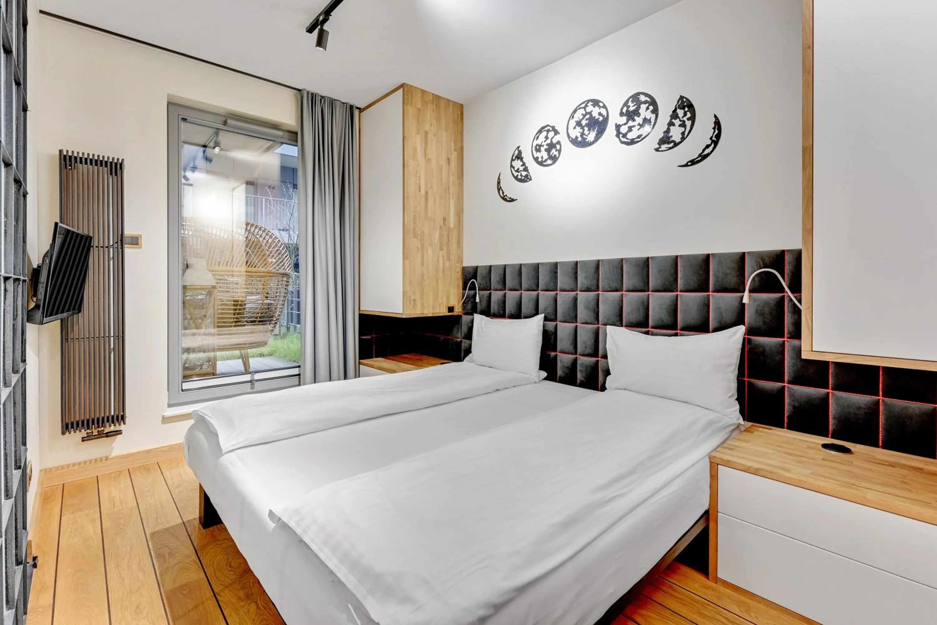 Bed in GRANO APARTMENTS Gdańsk Residence SPA & Wellness - GRANO APARTMENTS Gdańsk Old Town SPA & Wellness