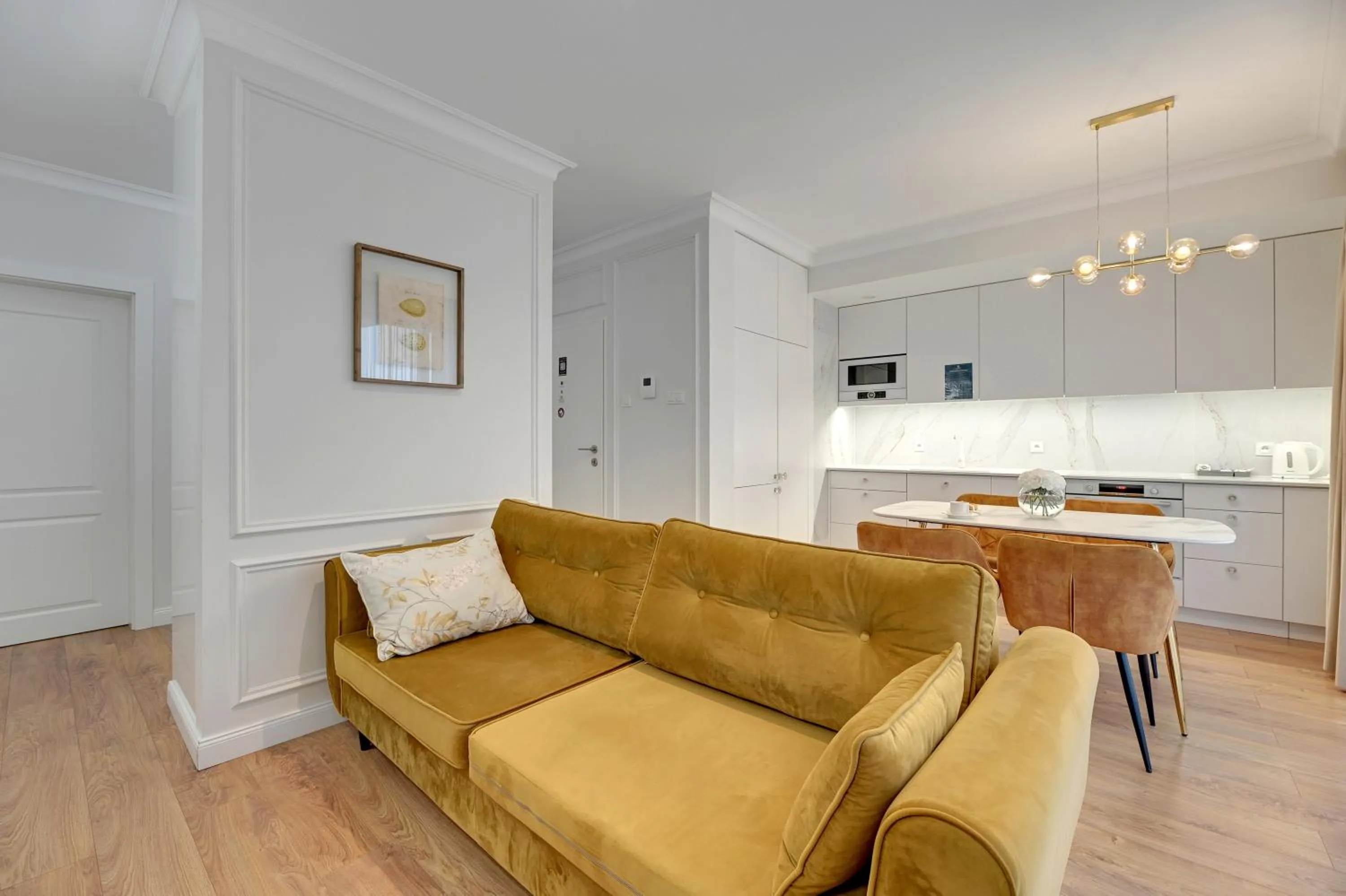 Seating area in GRANO APARTMENTS Gdańsk Residence SPA & Wellness - GRANO APARTMENTS Gdańsk Old Town SPA & Wellness