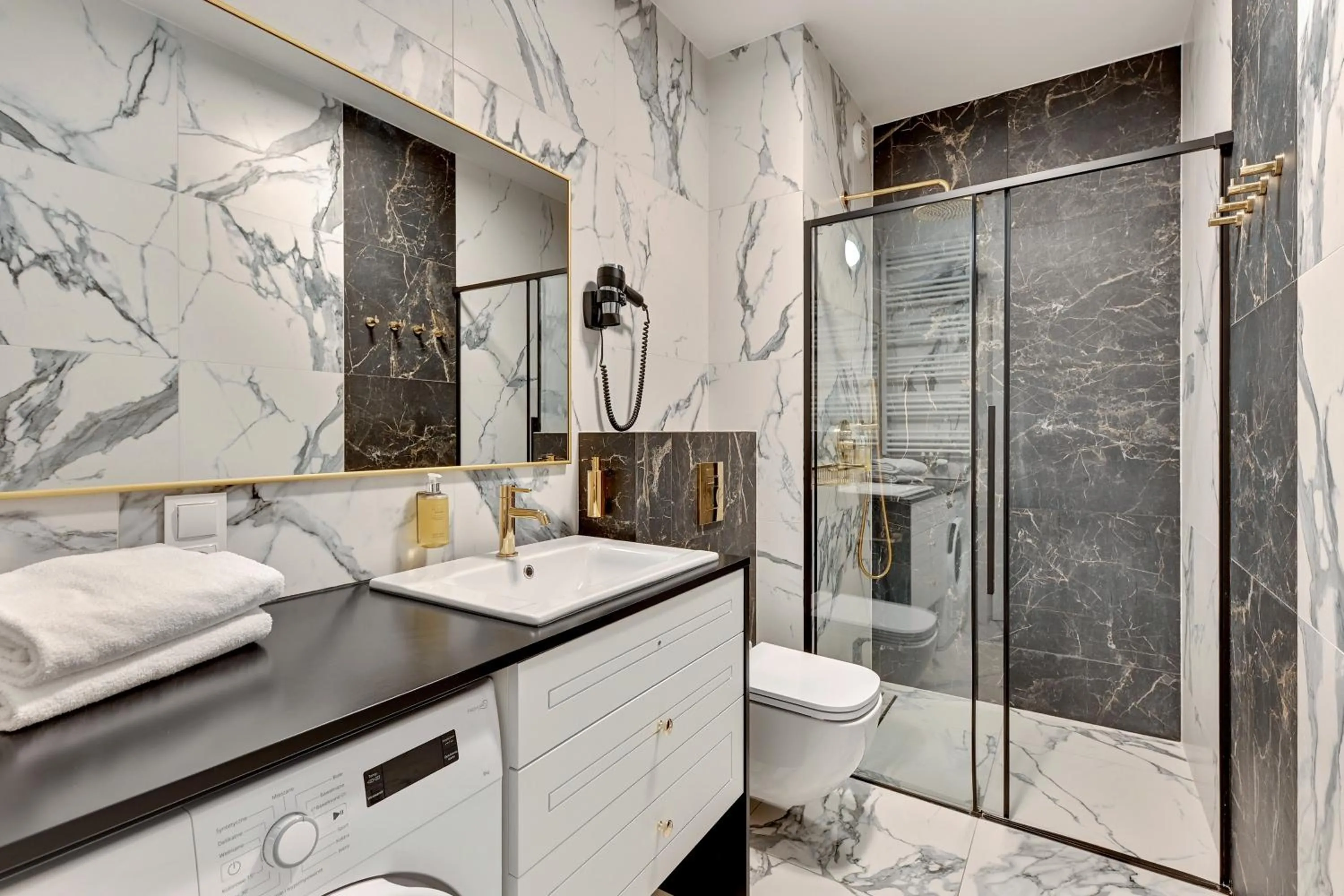 Bathroom in GRANO APARTMENTS Gdańsk Residence SPA & Wellness - GRANO APARTMENTS Gdańsk Old Town SPA & Wellness