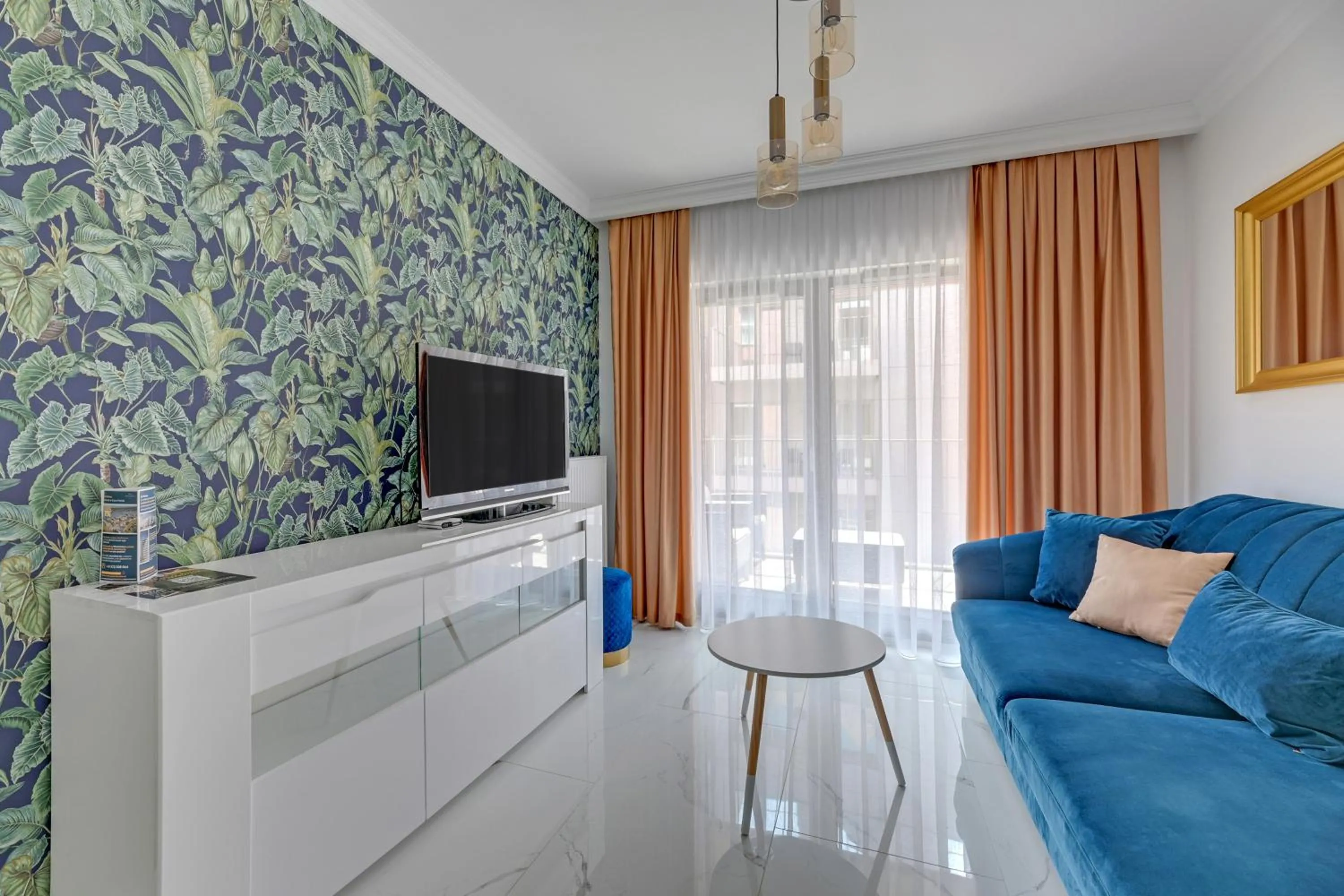 Living room in GRANO APARTMENTS Gdańsk Residence SPA & Wellness - GRANO APARTMENTS Gdańsk Old Town SPA & Wellness