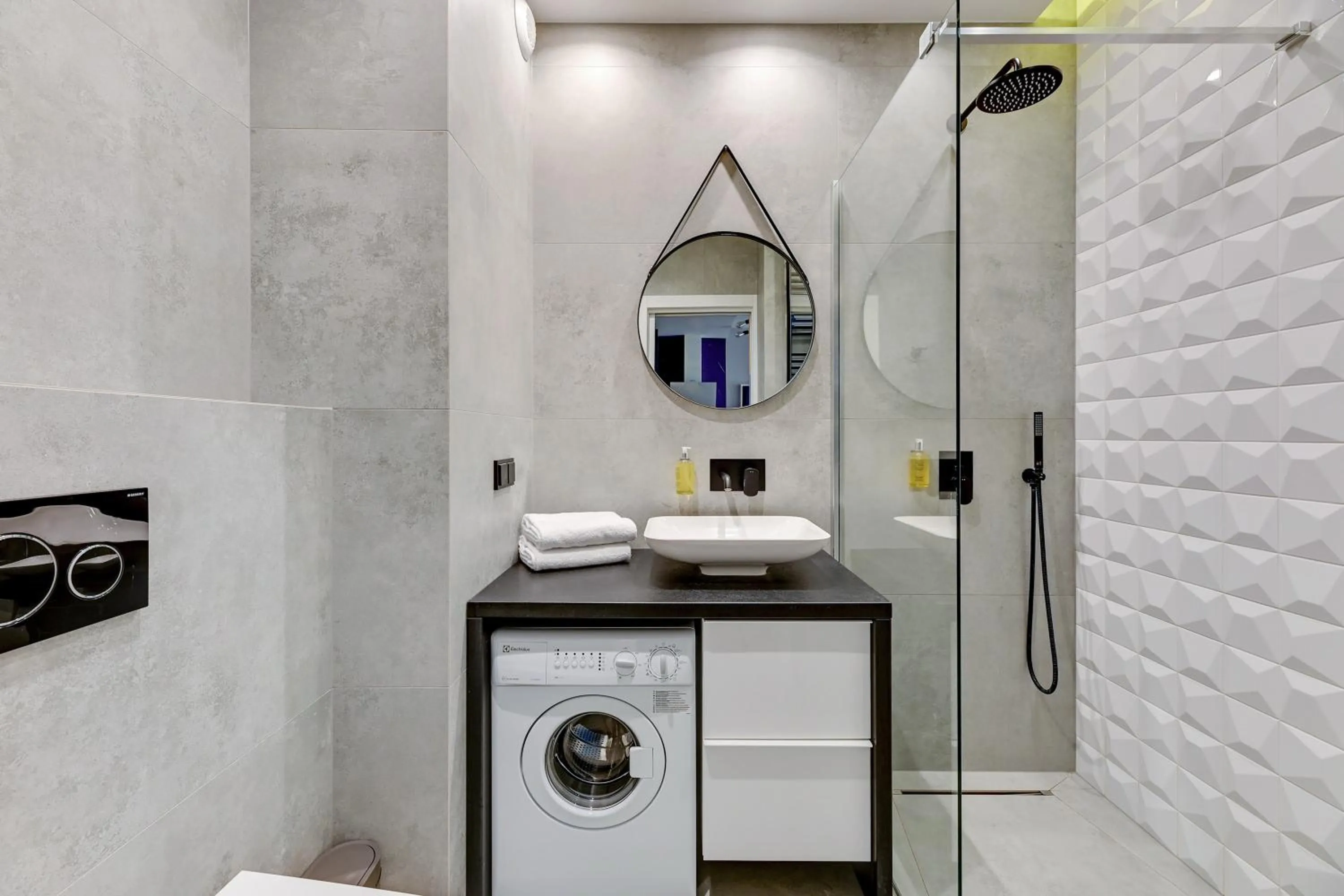 Bathroom in GRANO APARTMENTS Gdańsk Residence SPA & Wellness - GRANO APARTMENTS Gdańsk Old Town SPA & Wellness