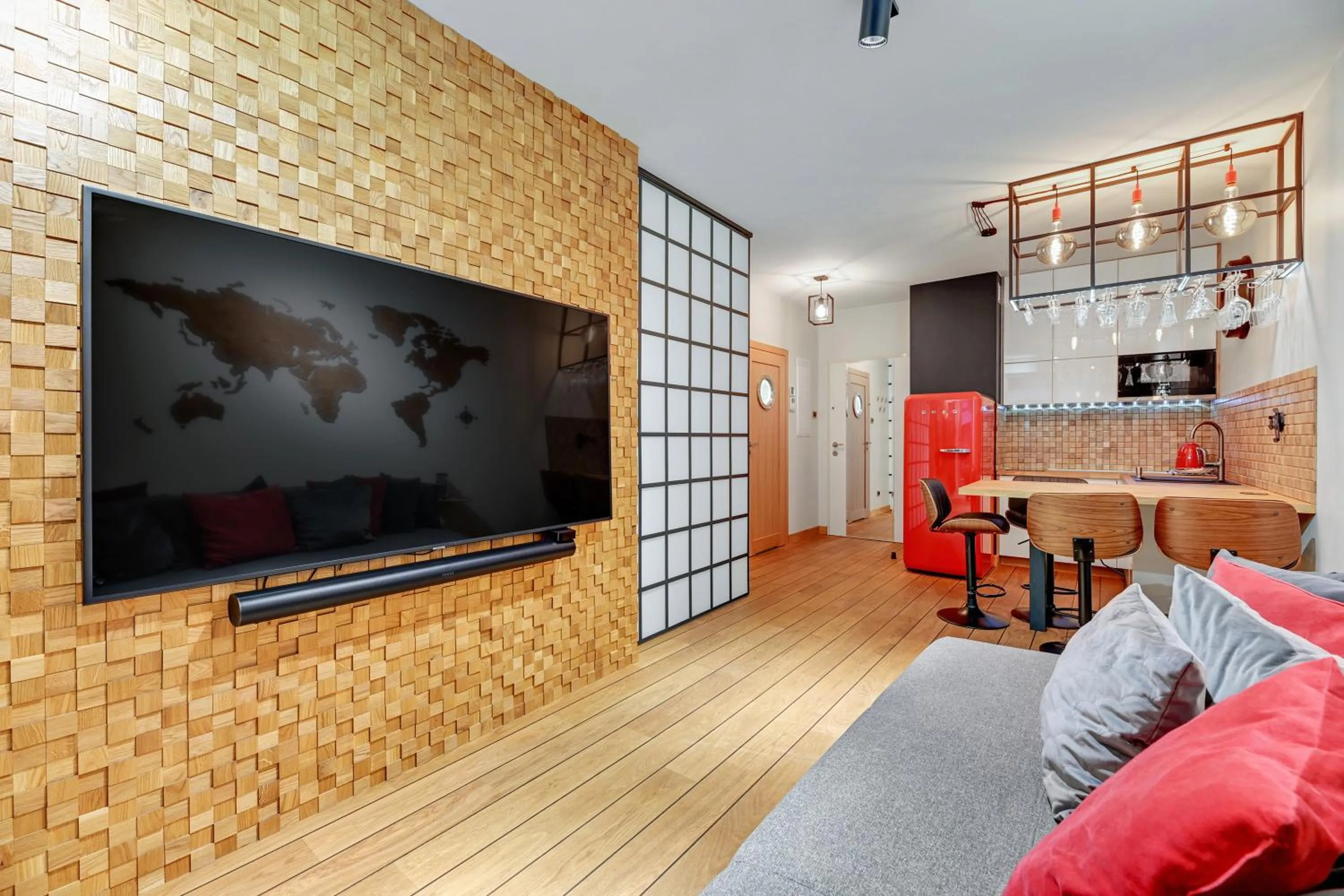 TV and multimedia in GRANO APARTMENTS Gdańsk Residence SPA & Wellness - GRANO APARTMENTS Gdańsk Old Town SPA & Wellness