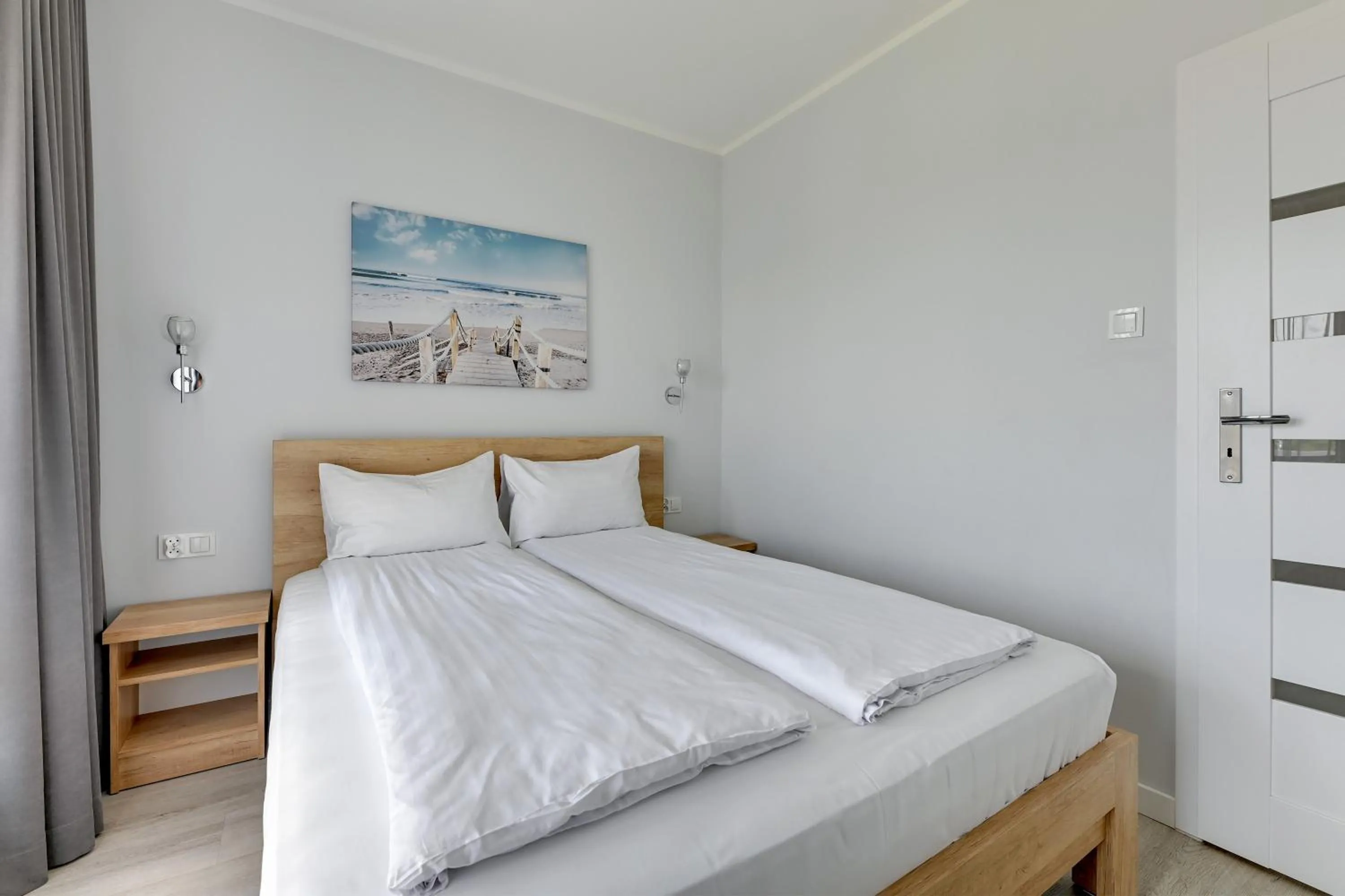 Bed in GRANO APARTMENTS Gdańsk Residence SPA & Wellness - GRANO APARTMENTS Gdańsk Old Town SPA & Wellness