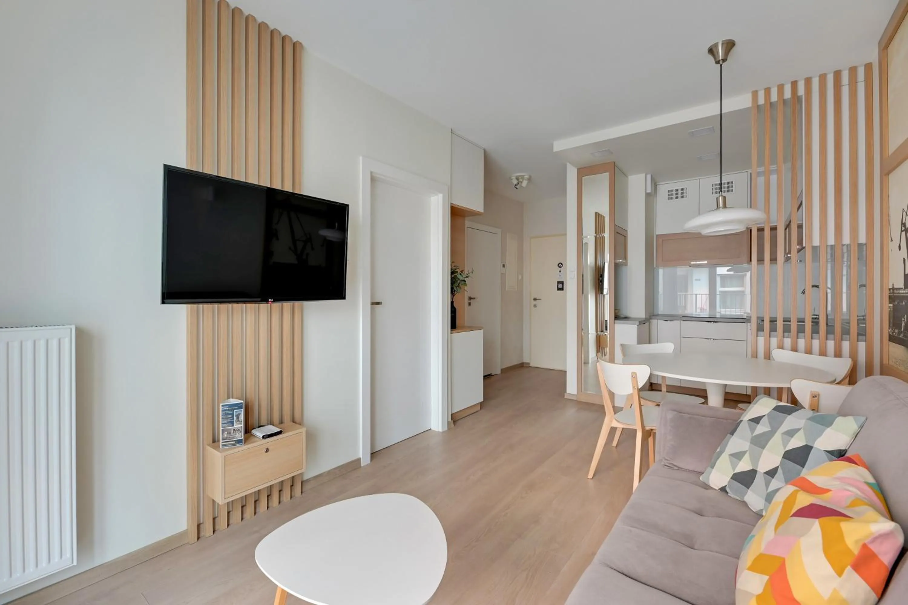 Dining area in GRANO APARTMENTS Gdańsk Residence SPA & Wellness - GRANO APARTMENTS Gdańsk Old Town SPA & Wellness