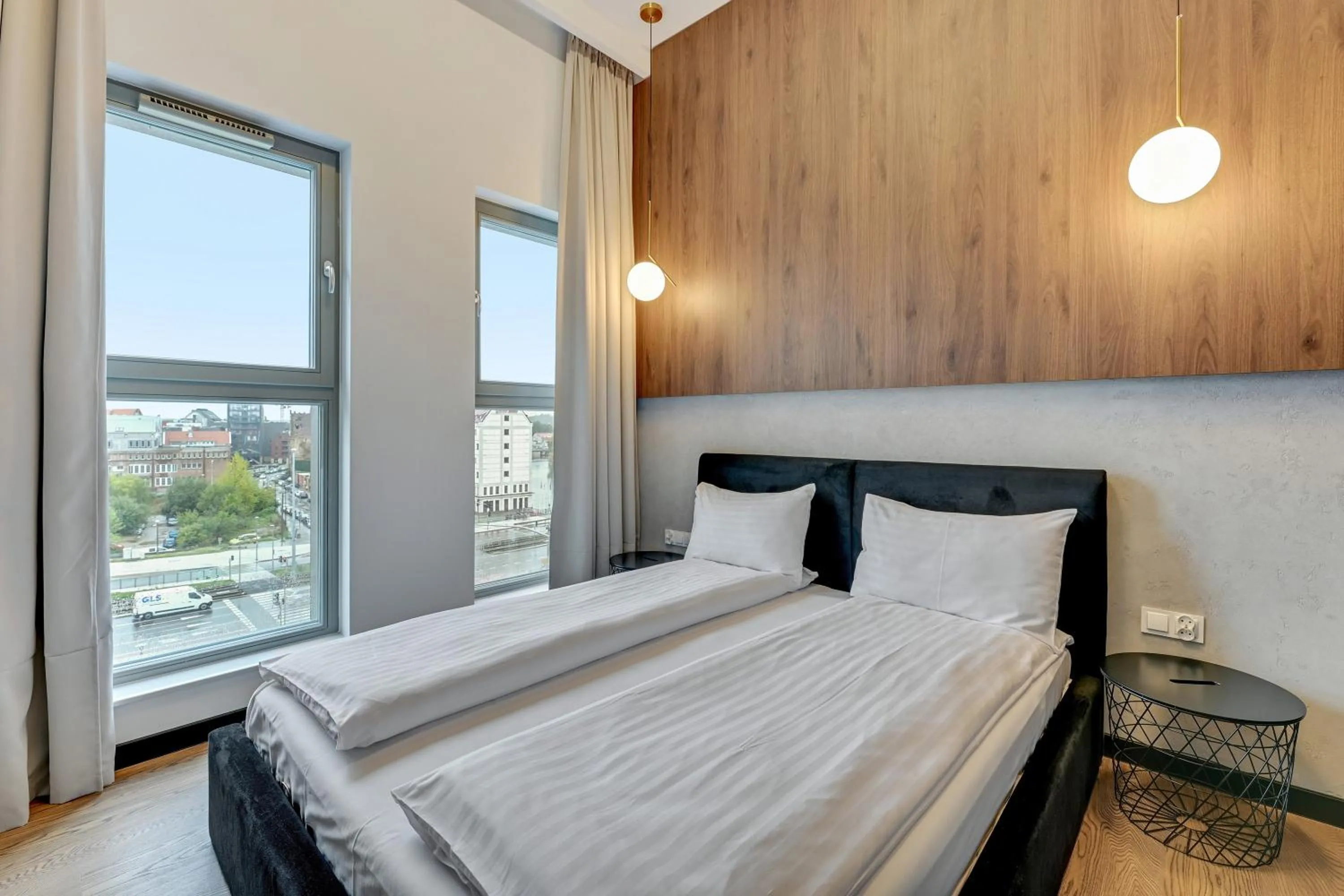 Bed in GRANO APARTMENTS Gdańsk Residence SPA & Wellness - GRANO APARTMENTS Gdańsk Old Town SPA & Wellness