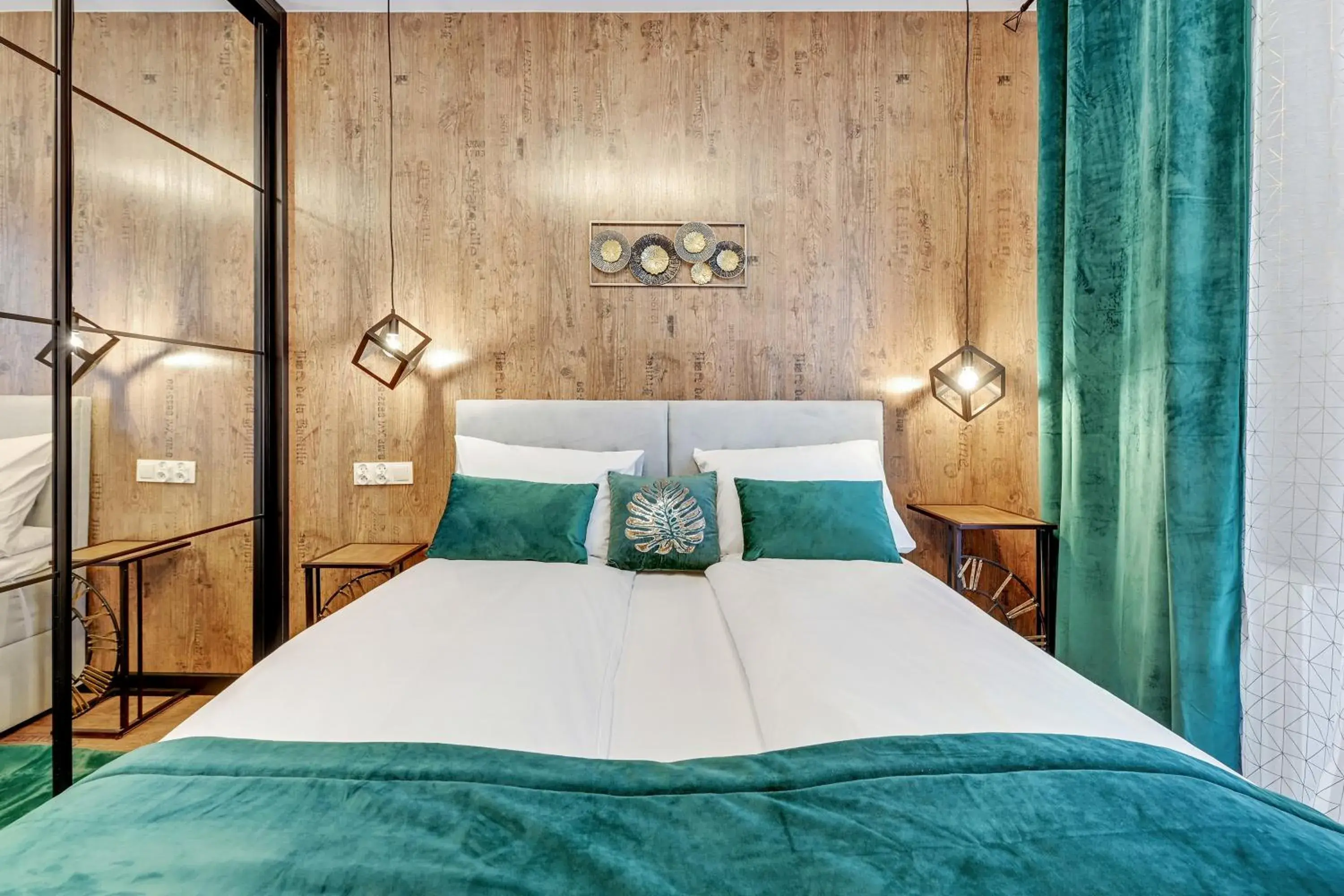 Bed in GRANO APARTMENTS Gdańsk Residence SPA & Wellness Bed in GRANO APARTMENTS Gdańsk Residence SPA & Wellness