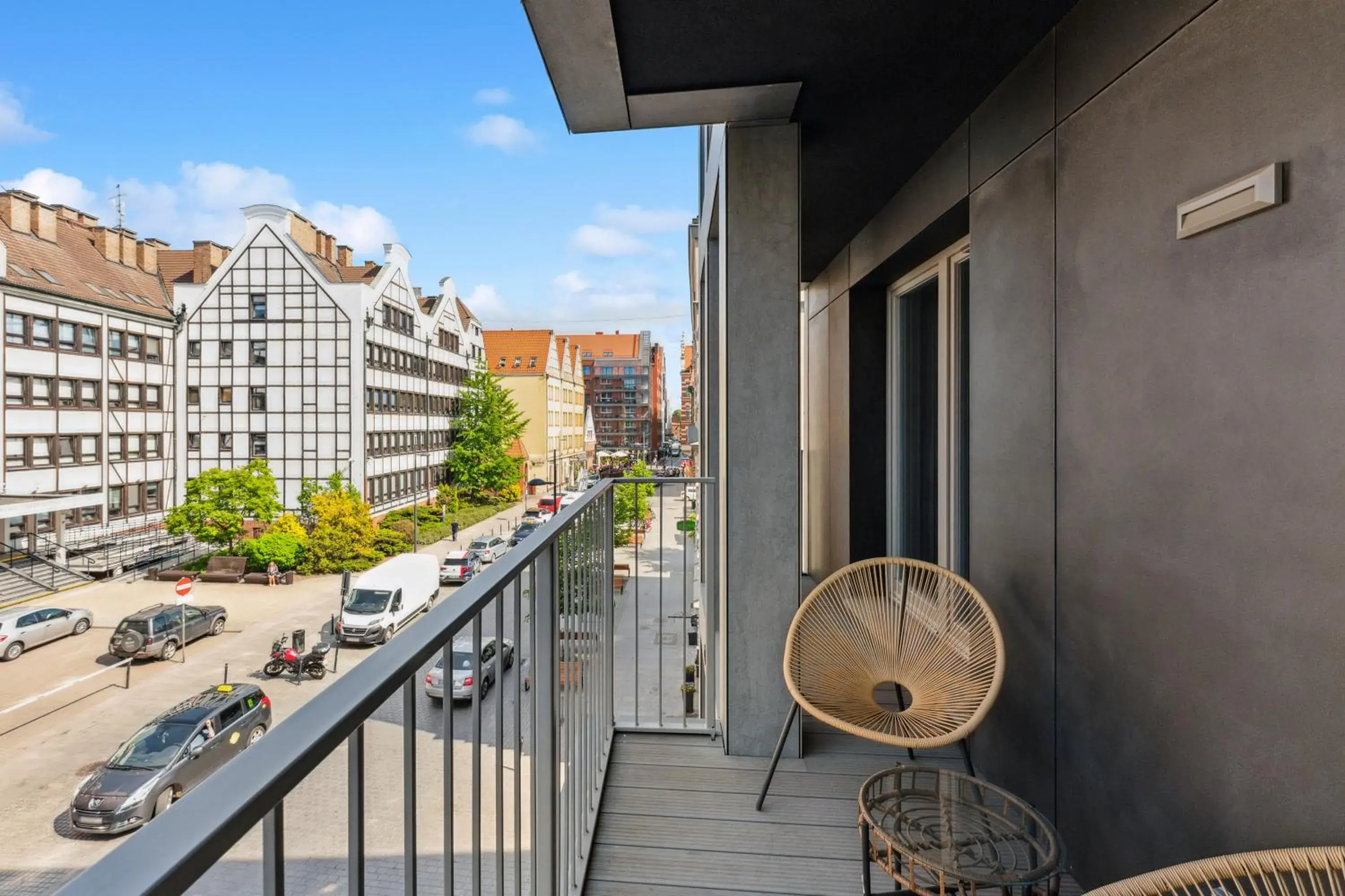 City view in GRANO APARTMENTS Gdańsk Residence SPA & Wellness City view in GRANO APARTMENTS Gdańsk Residence SPA & Wellness