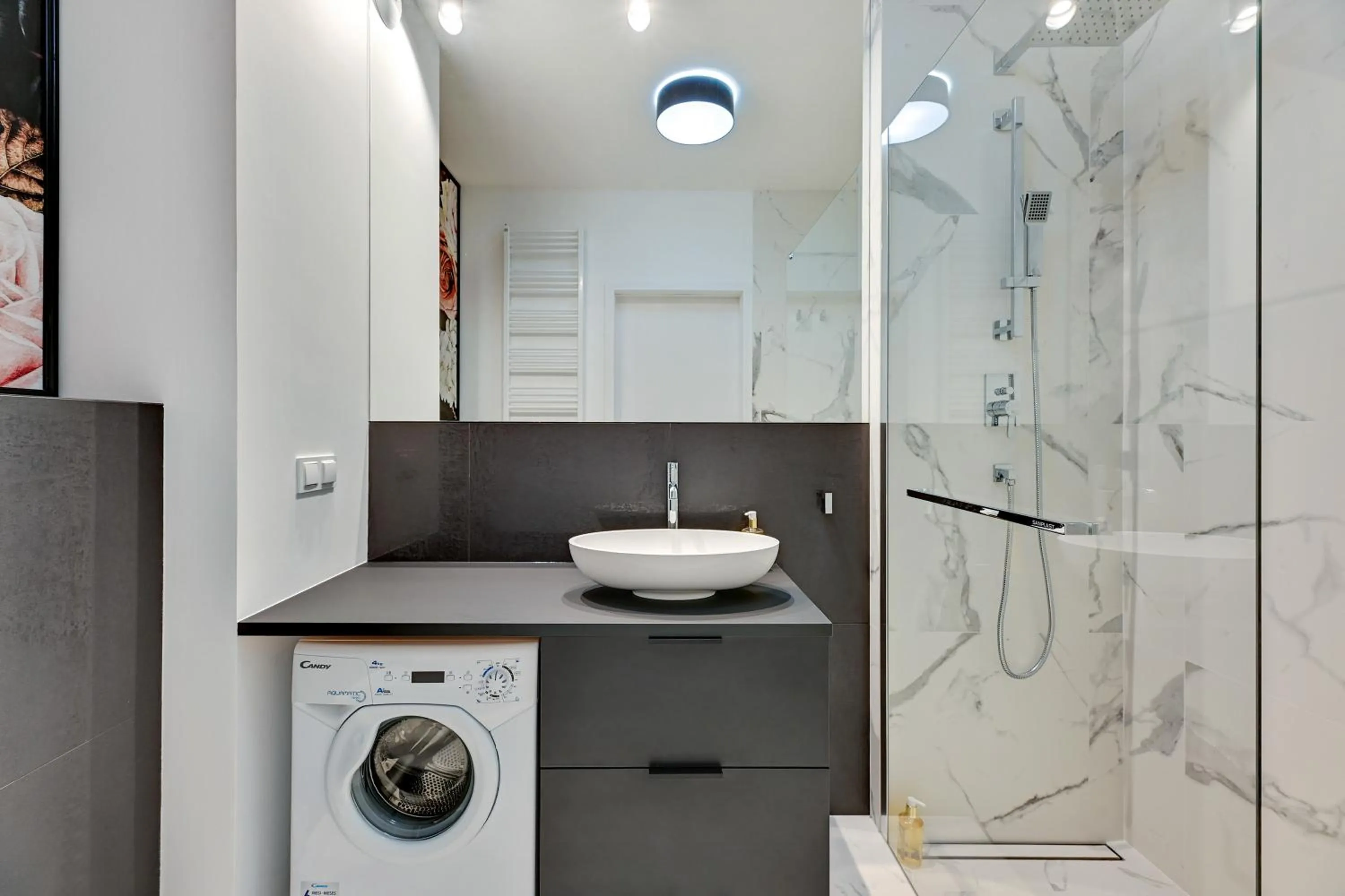 Bathroom in GRANO APARTMENTS Gdańsk Residence SPA & Wellness - GRANO APARTMENTS Gdańsk Old Town SPA & Wellness