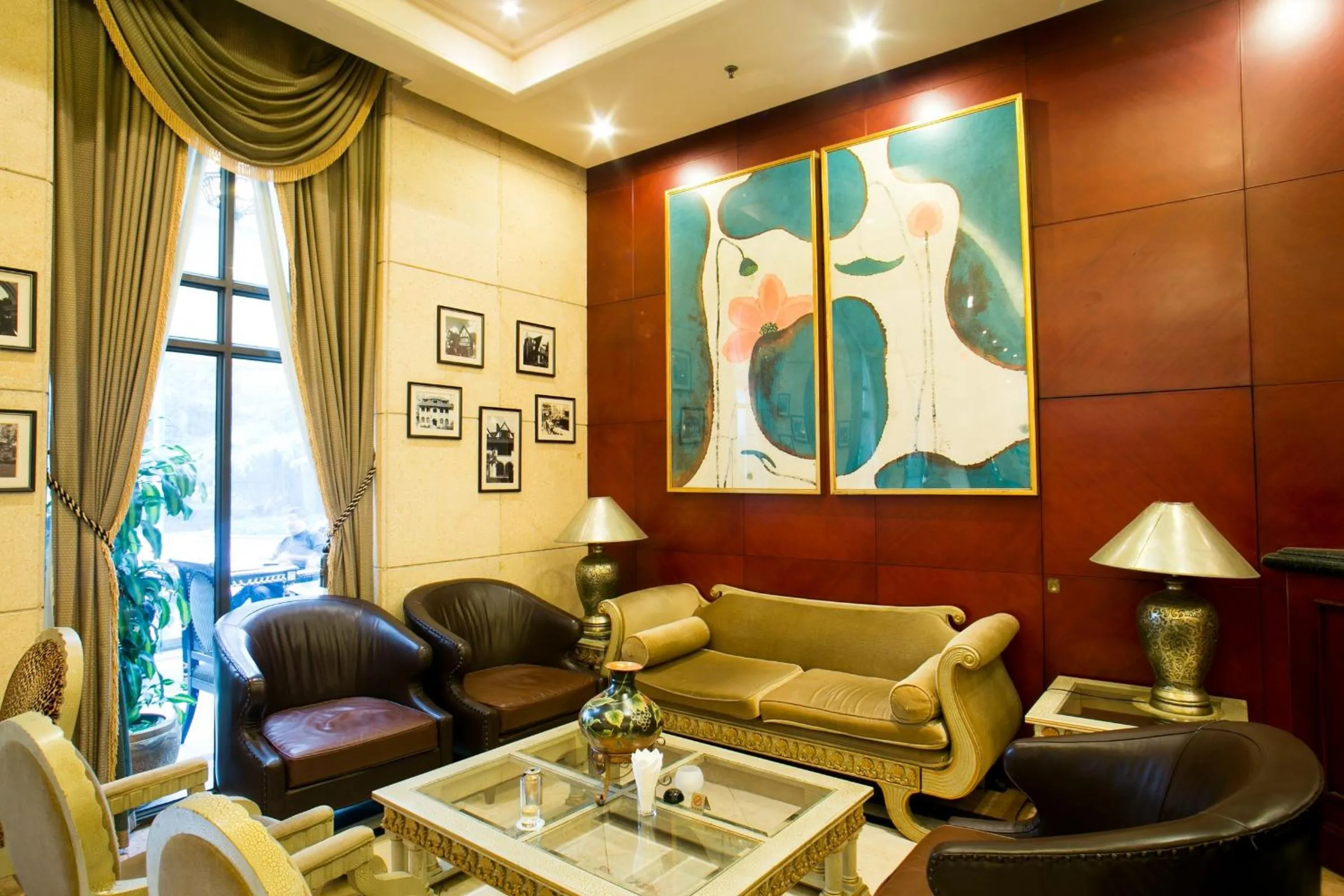 Decorative detail in Anting Villa Hotel