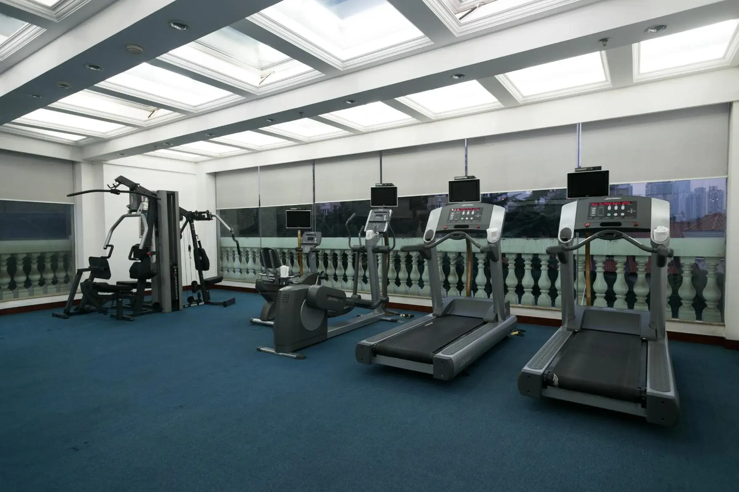 Fitness centre/facilities in Anting Villa Hotel Fitness centre/facilities in Anting Villa Hotel