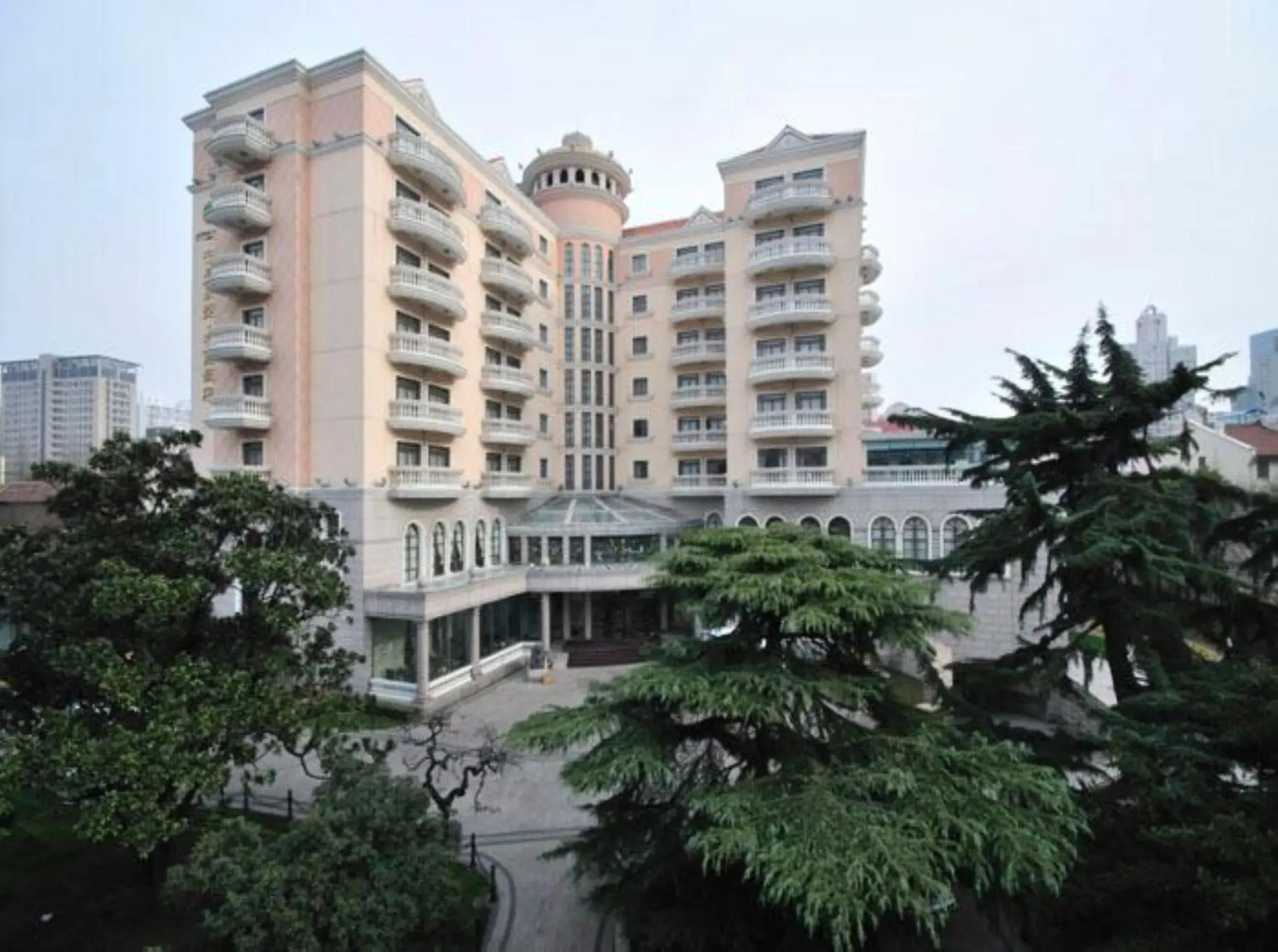 Bird's eye view in Anting Villa Hotel Bird's eye view in Anting Villa Hotel