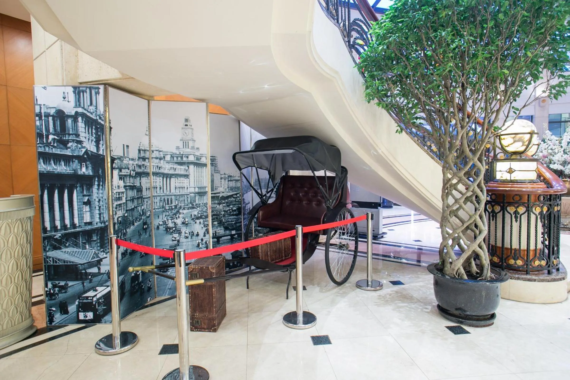 Decorative detail in Anting Villa Hotel