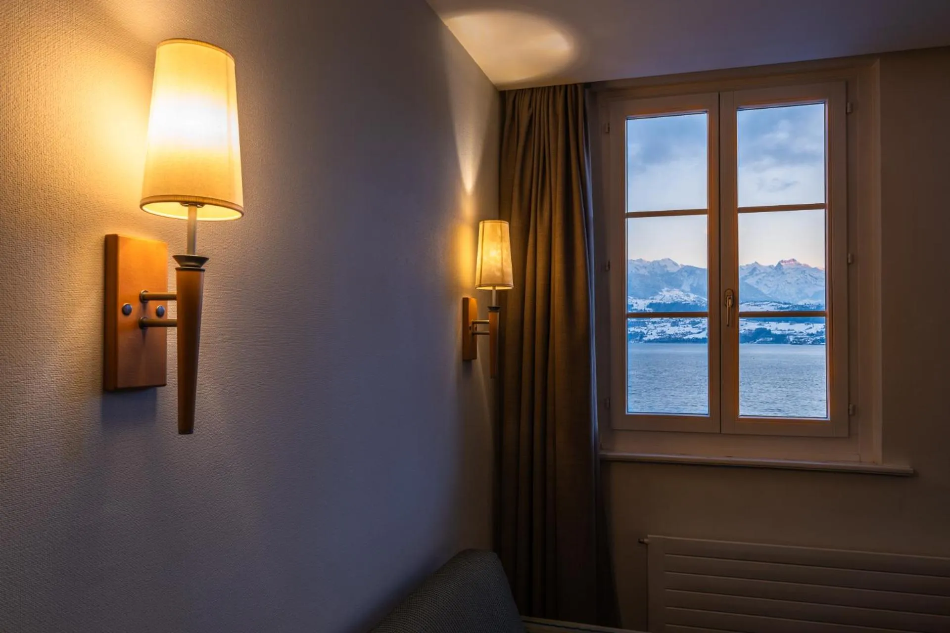 View (from property/room) in Parkhotel Gunten – Beach & Spa