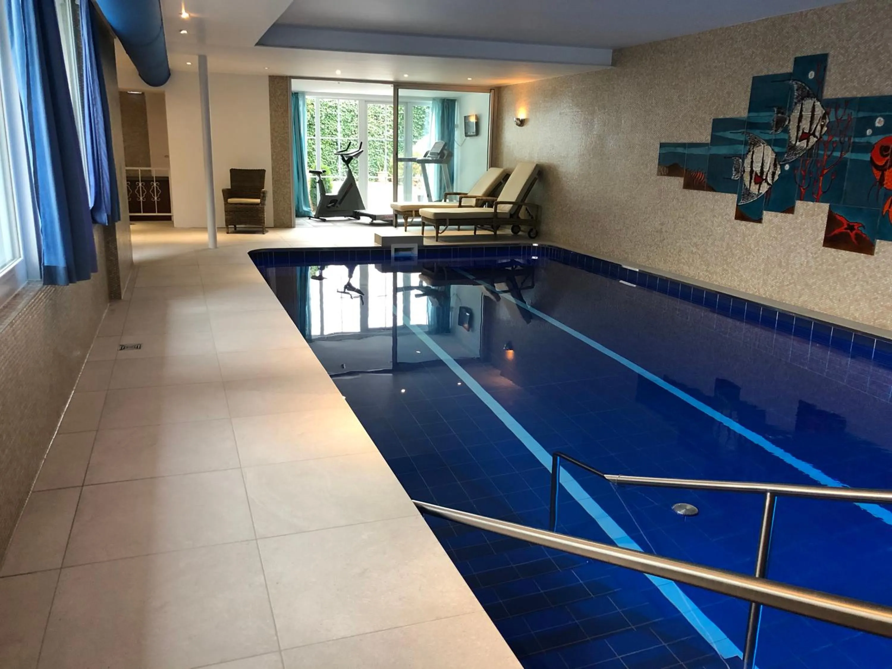 Swimming pool in Hotel Scherf