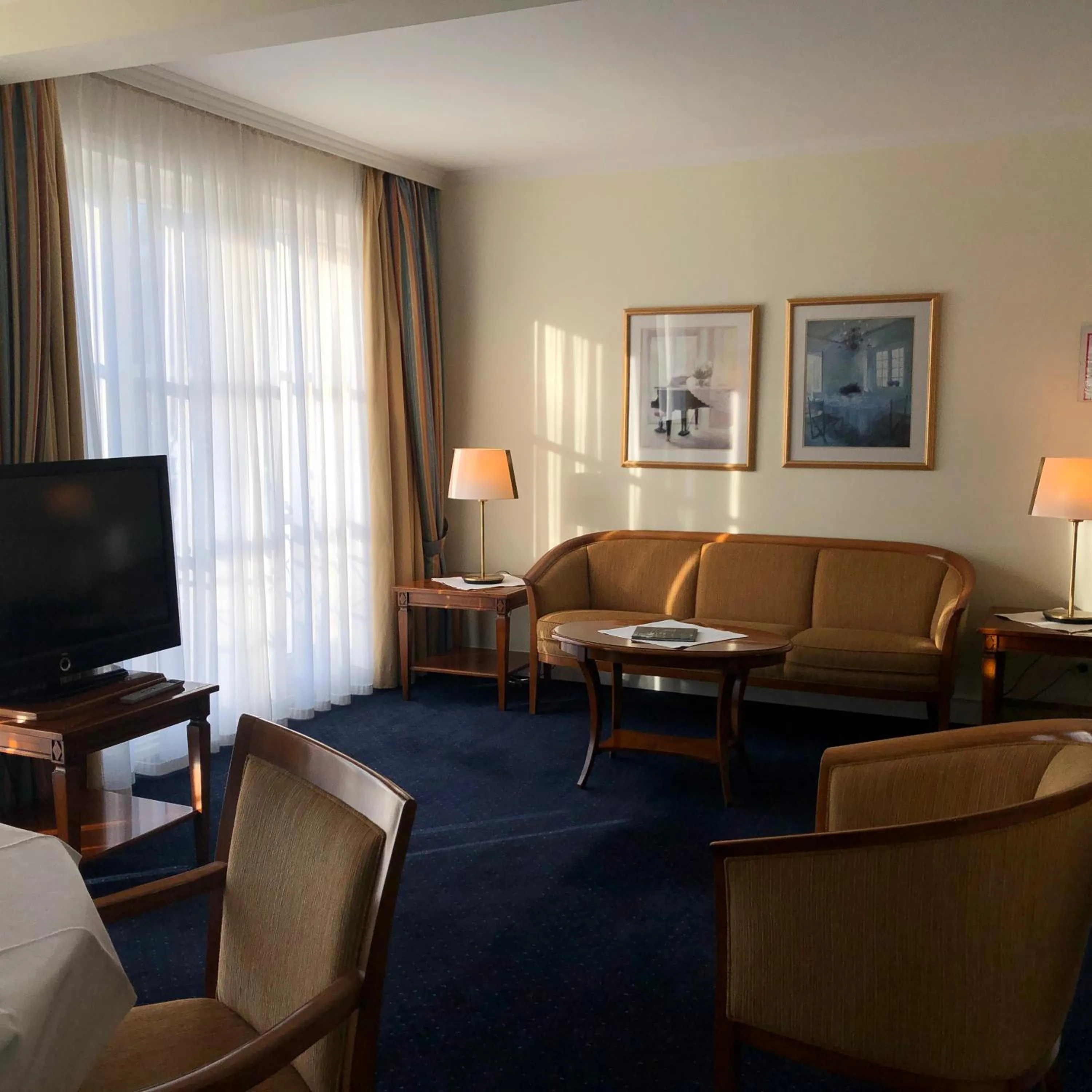 Seating area in Hotel Scherf