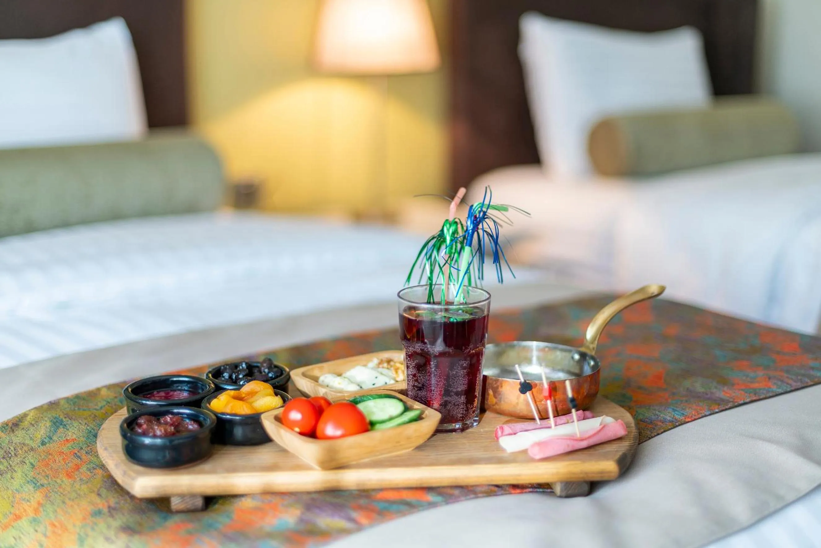 Breakfast, Bed in SUNOLUS VINEYARDHOUSe