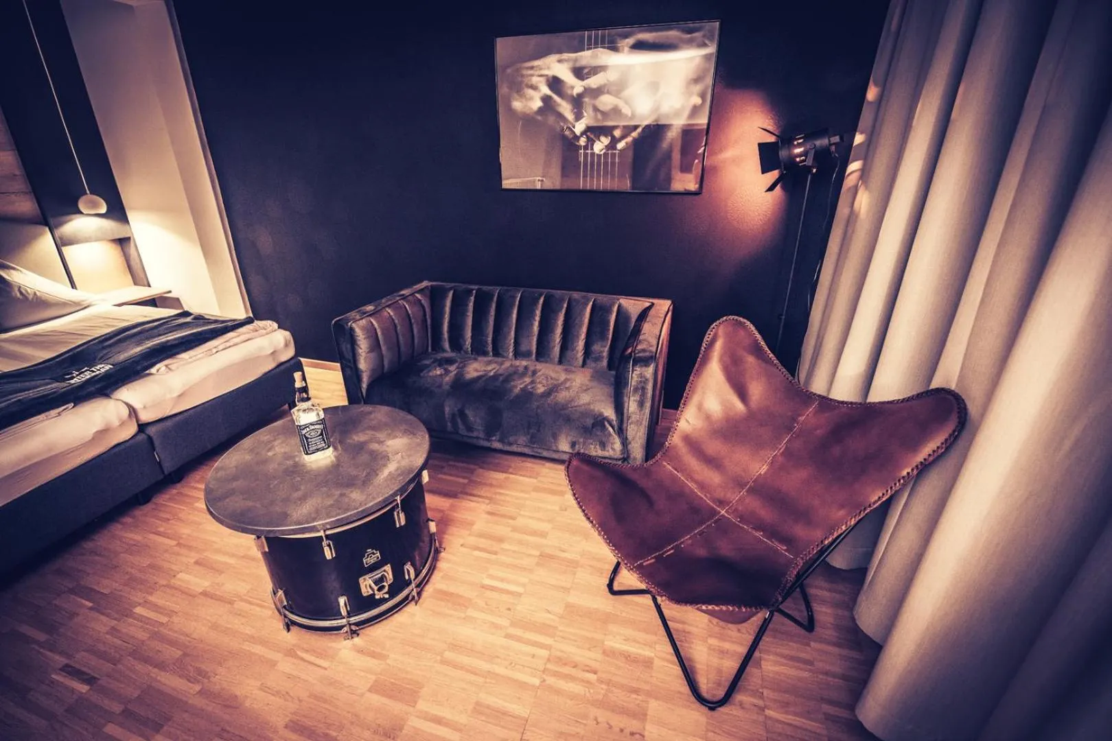 Seating area in Rock&Chill Hotel Falter