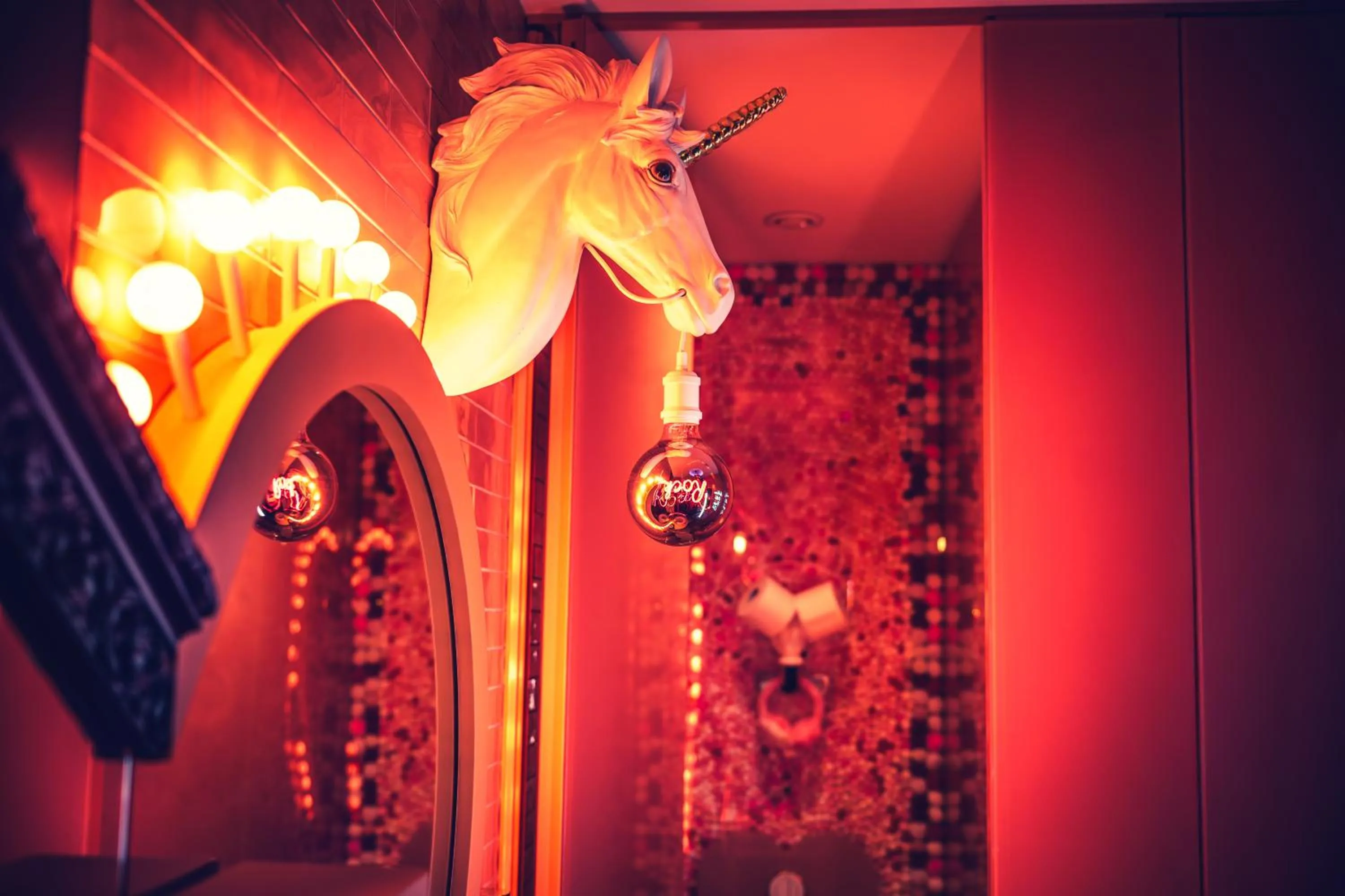 Toilet in Rock&Chill Hotel Falter