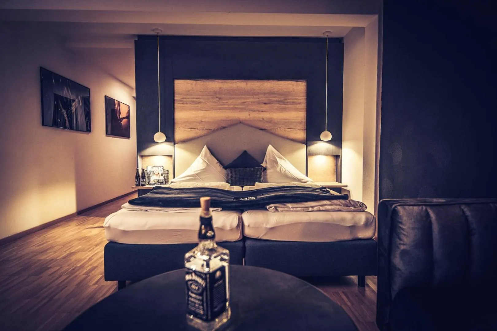 Bed in Rock&Chill Hotel Falter