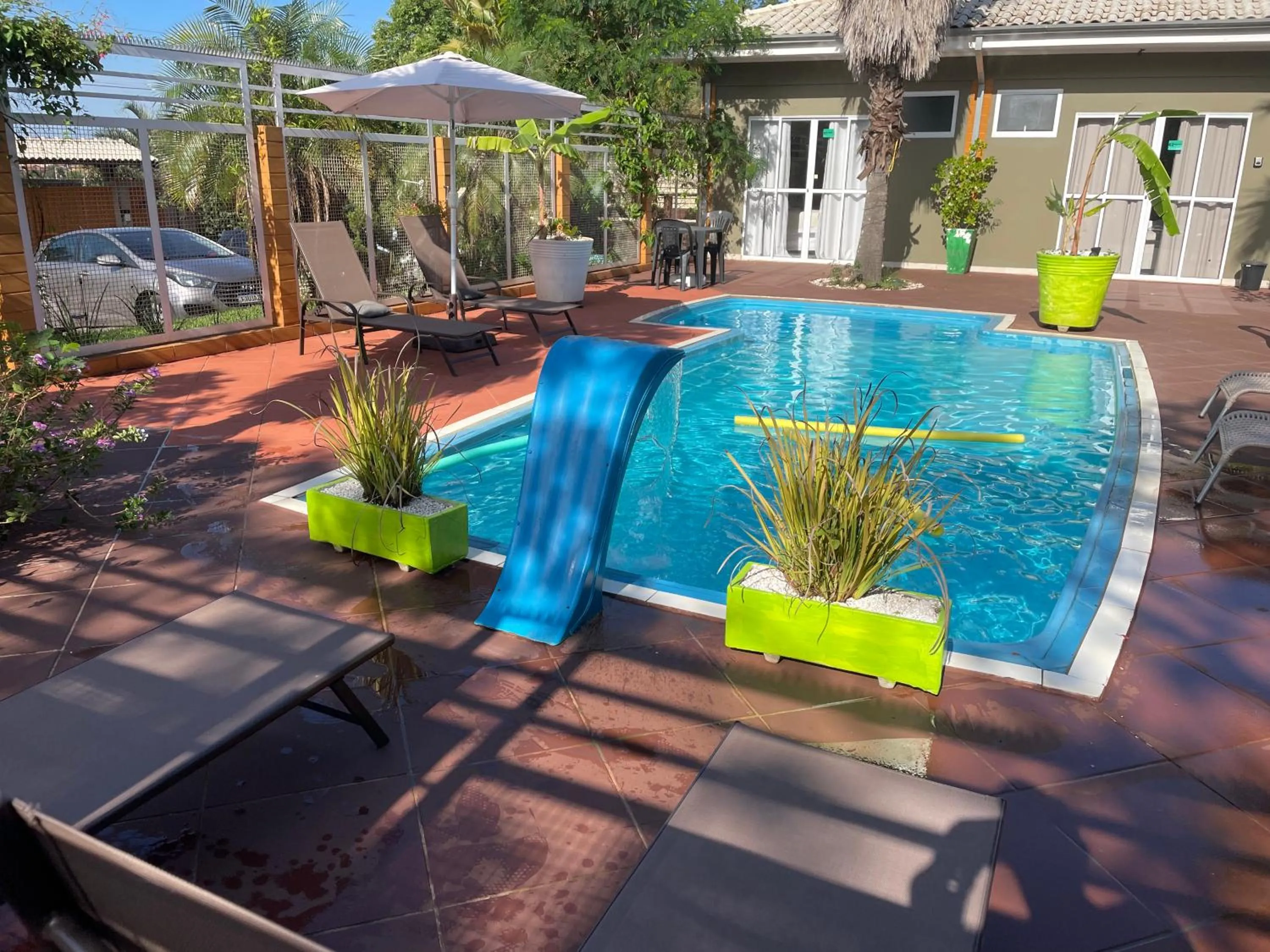 Pool view in Biomas Hotel