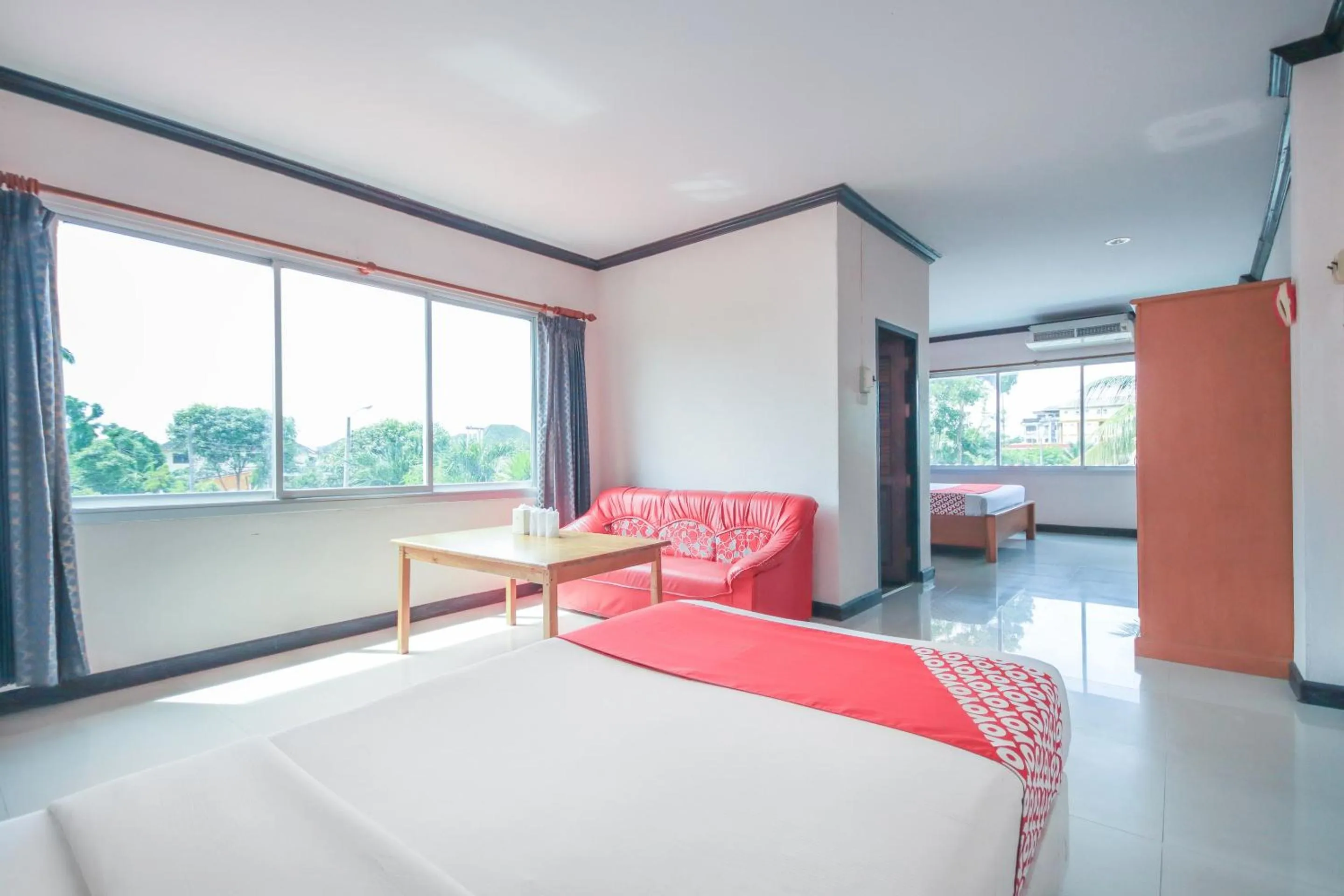 Bedroom in Prickhom Garden Hotel