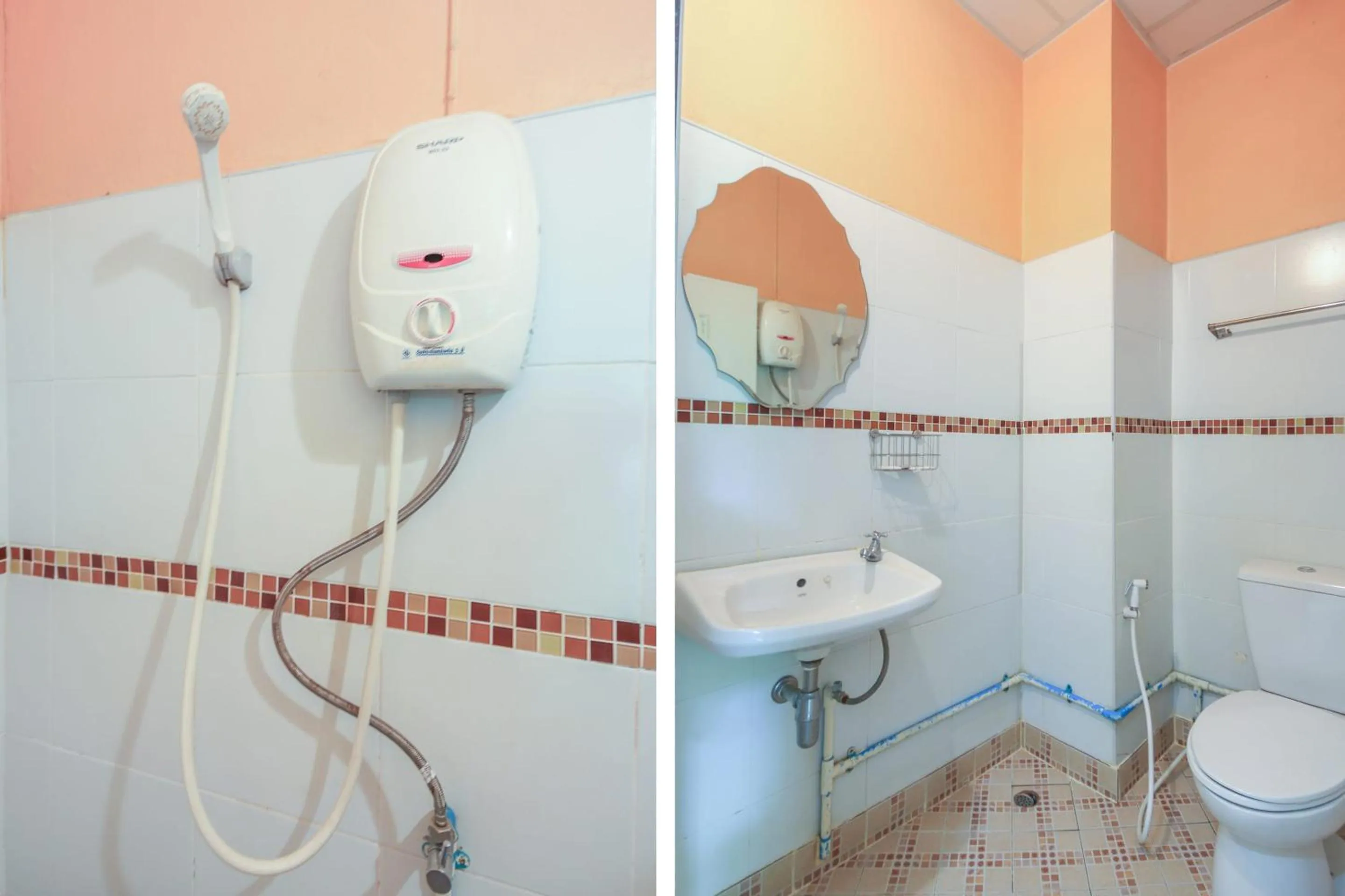 Bathroom in Prickhom Garden Hotel