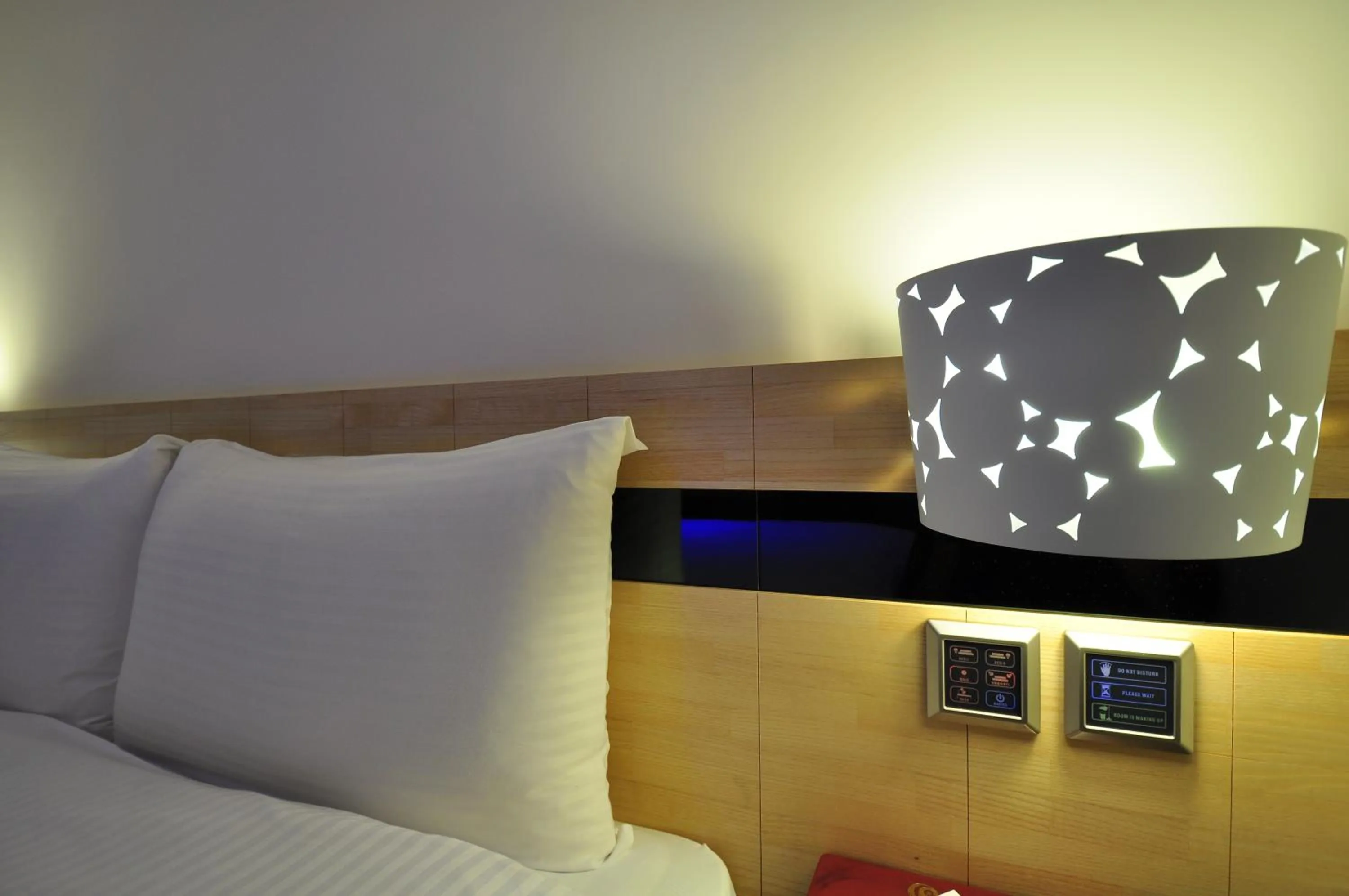 Decorative detail, Bed in Hotel 20 Alley