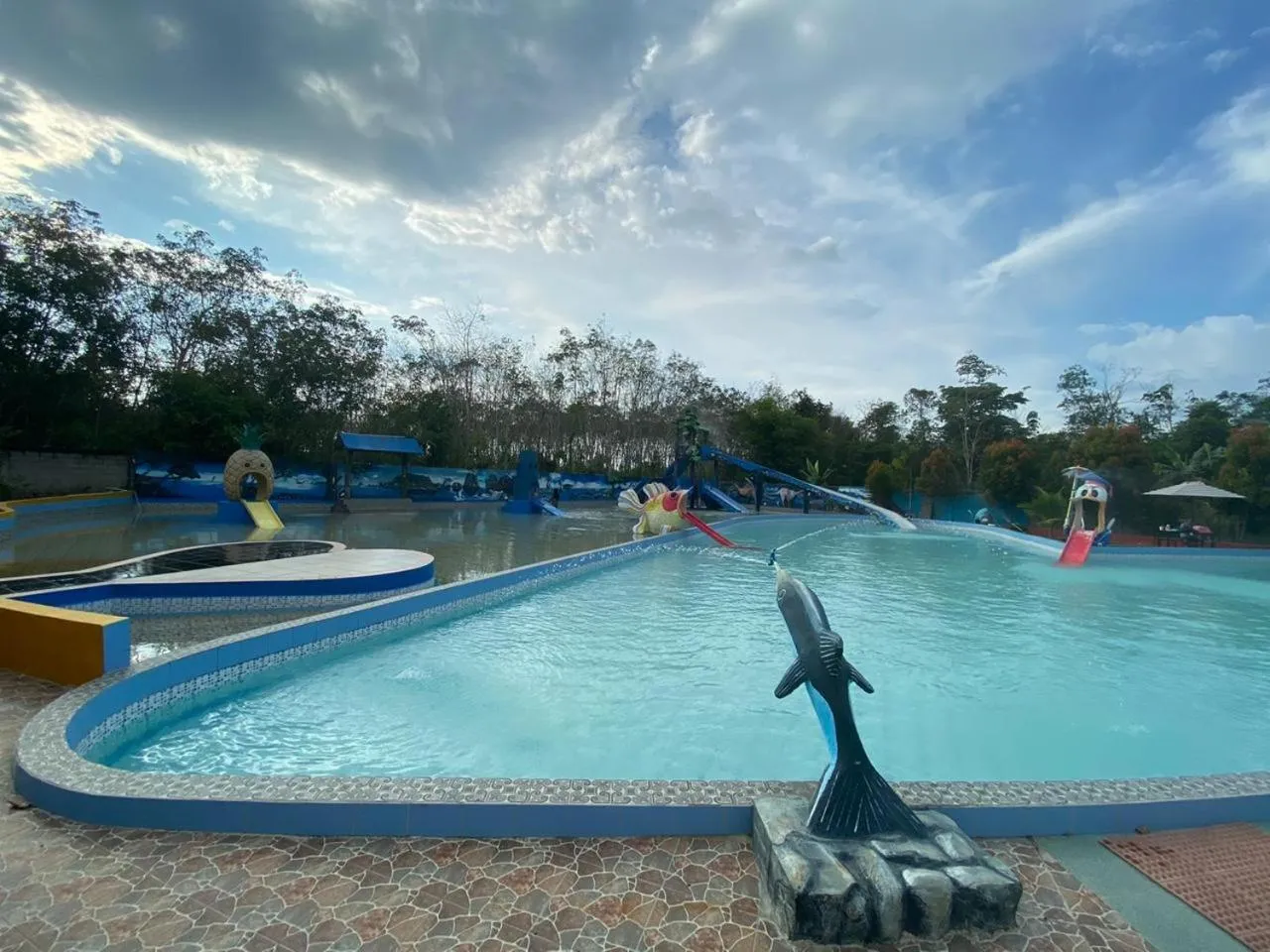 Aqua park in OYO Life 3874 Rere Residence Syariah