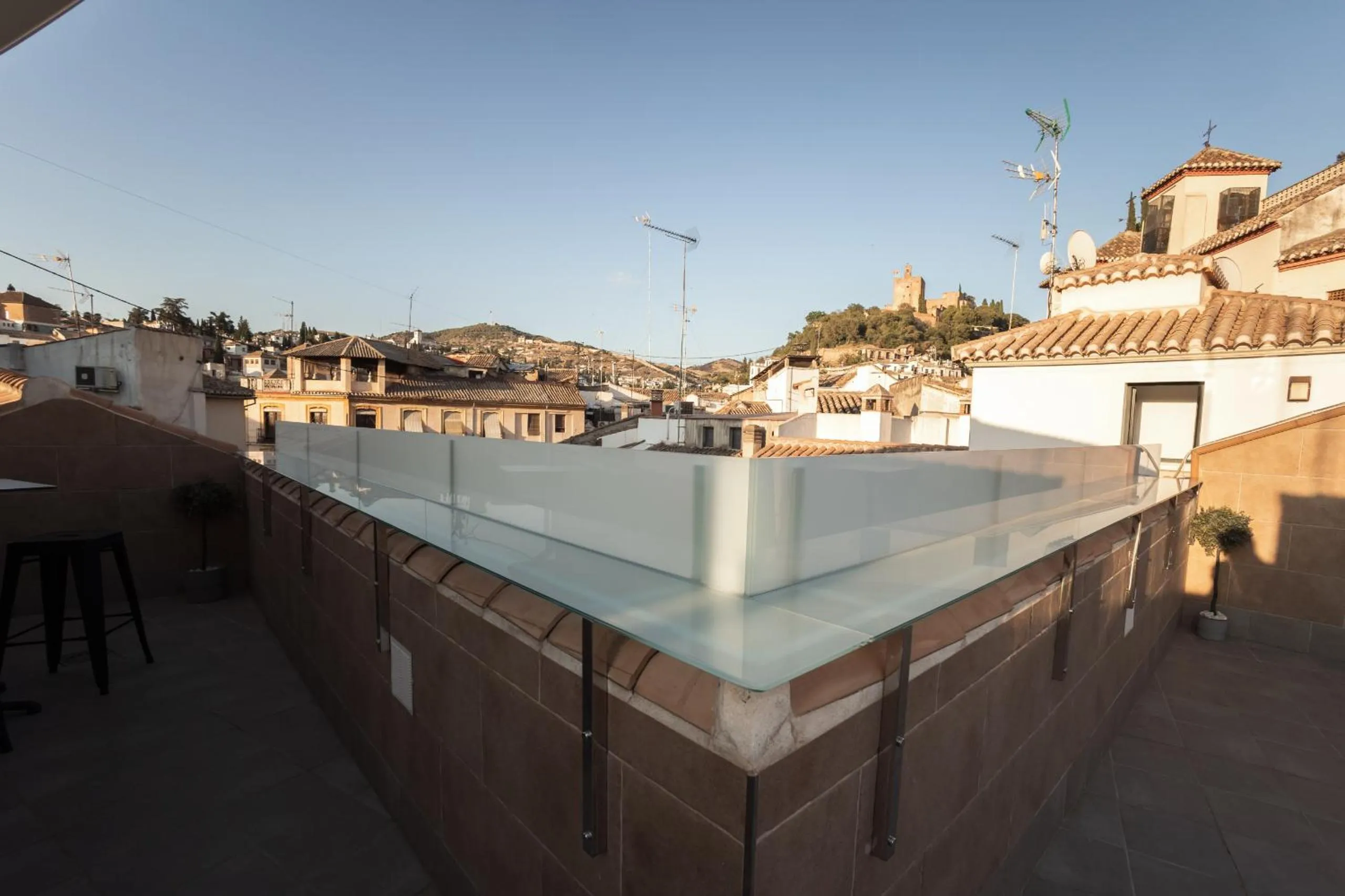 Balcony/Terrace in Apartamentos Reyes Católicos